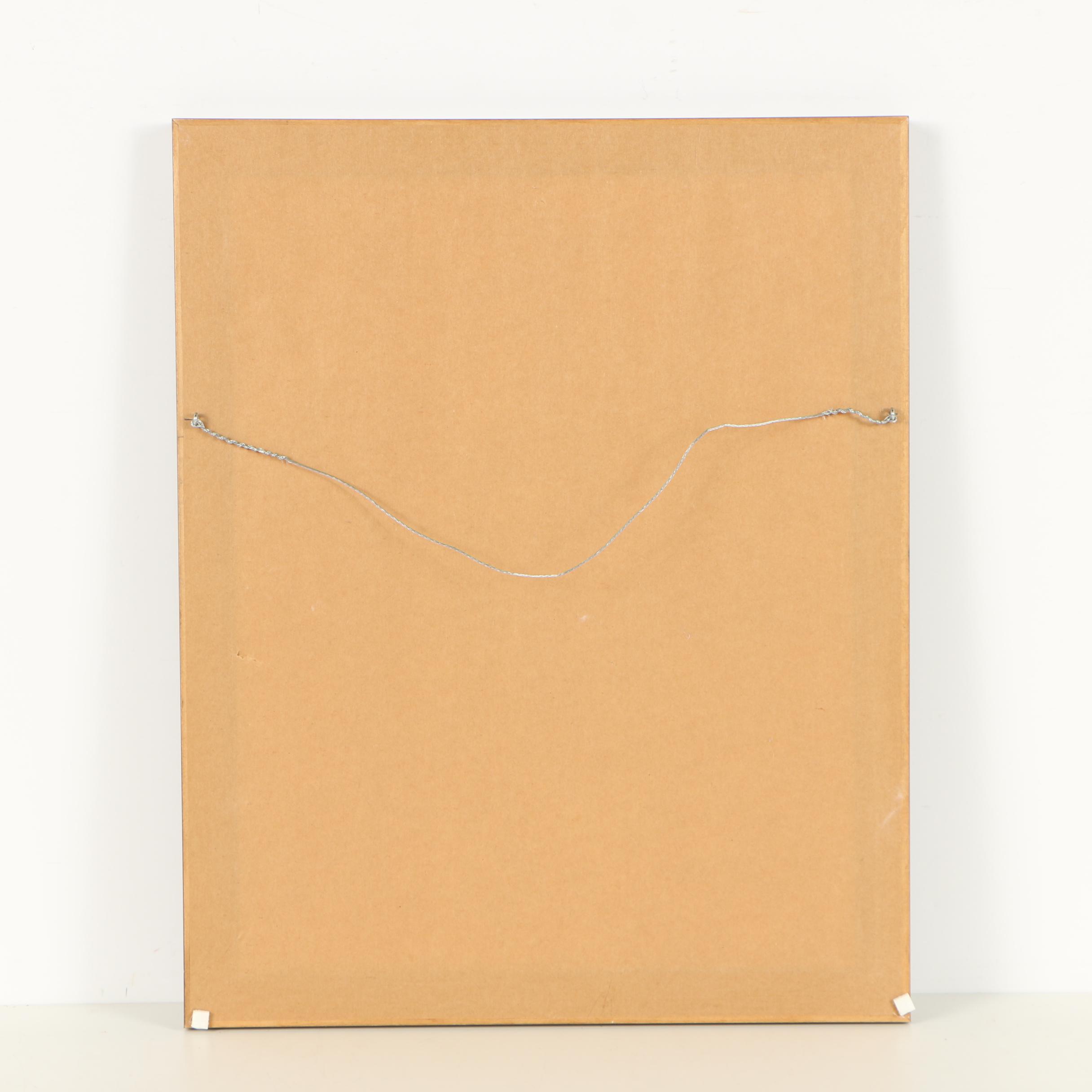 J. Saltzman Ink Drawing