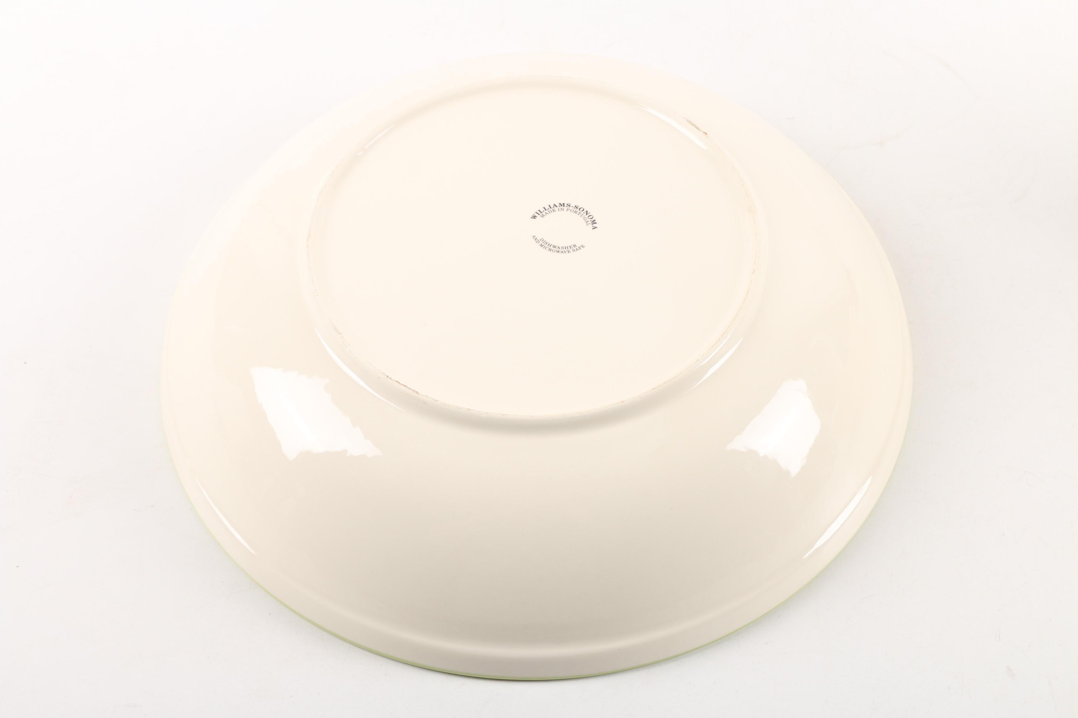 Williams-Sonoma Vegetable and Herb Themed Pasta Bowls