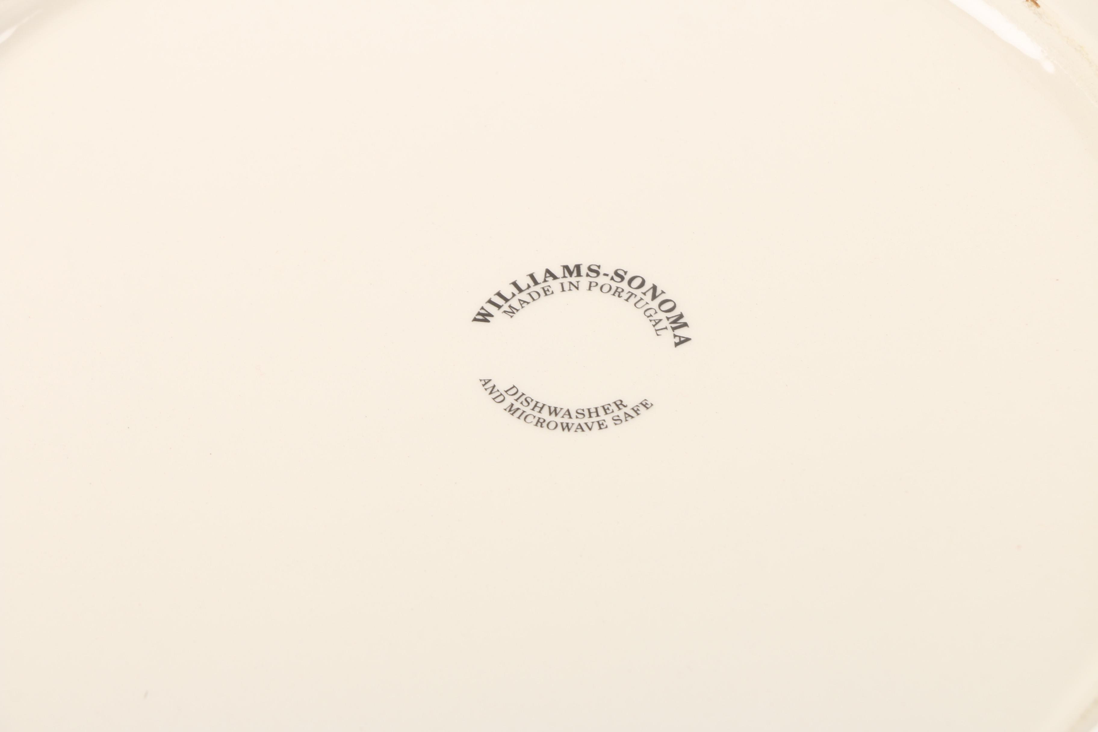 Williams-Sonoma Vegetable and Herb Themed Pasta Bowls