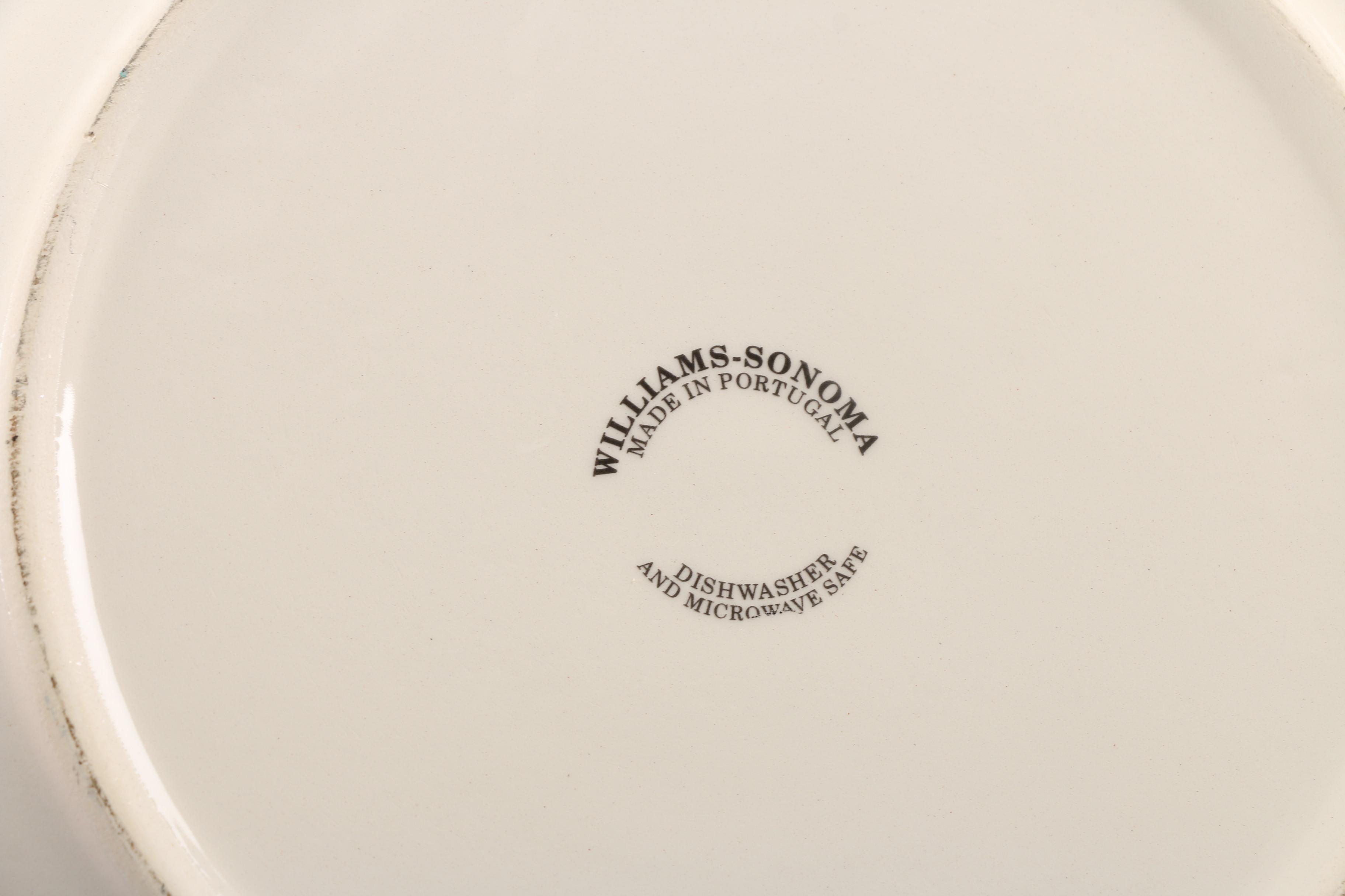 Williams-Sonoma Vegetable and Herb Themed Pasta Bowls