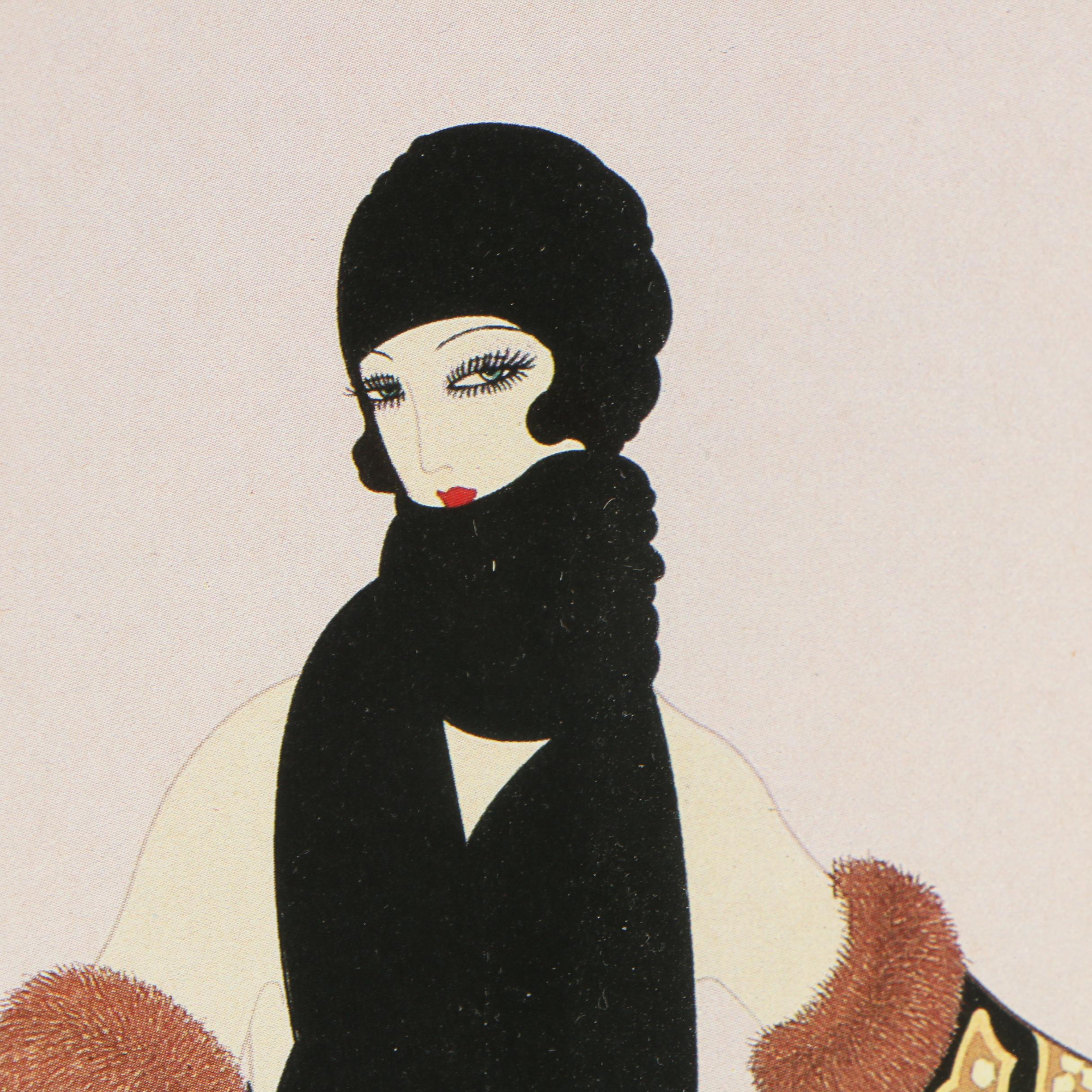 Offset Lithograph After Romain de Tirtoff (Erté)