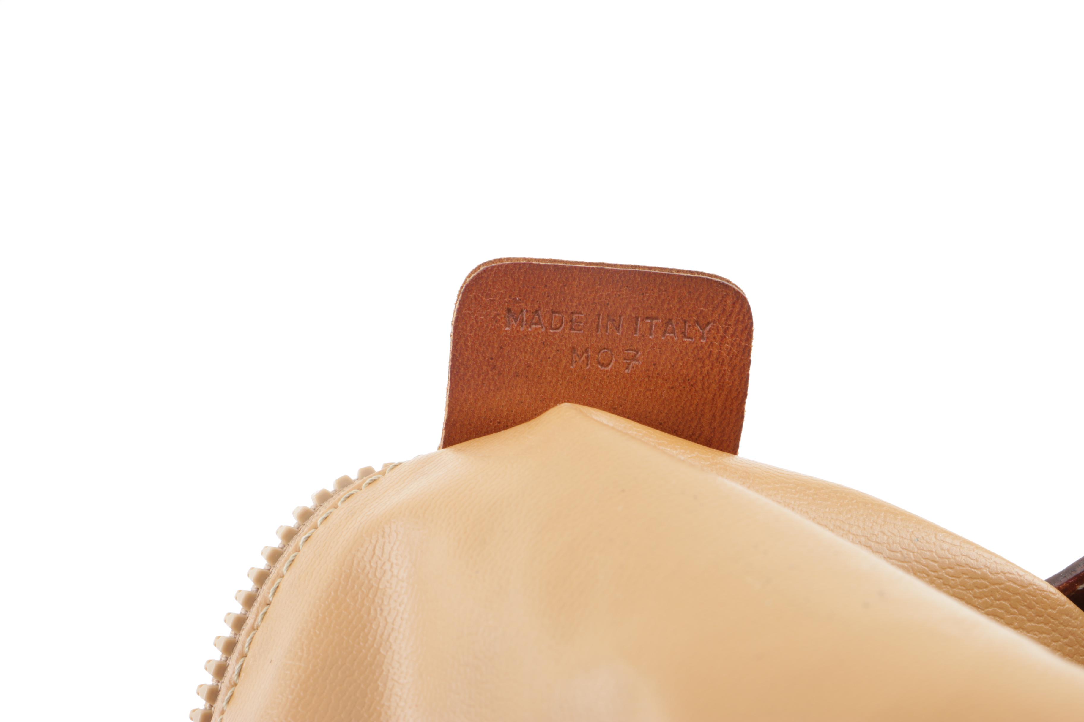 Vintage Céline Coated Canvas and Leather Bucket Bag