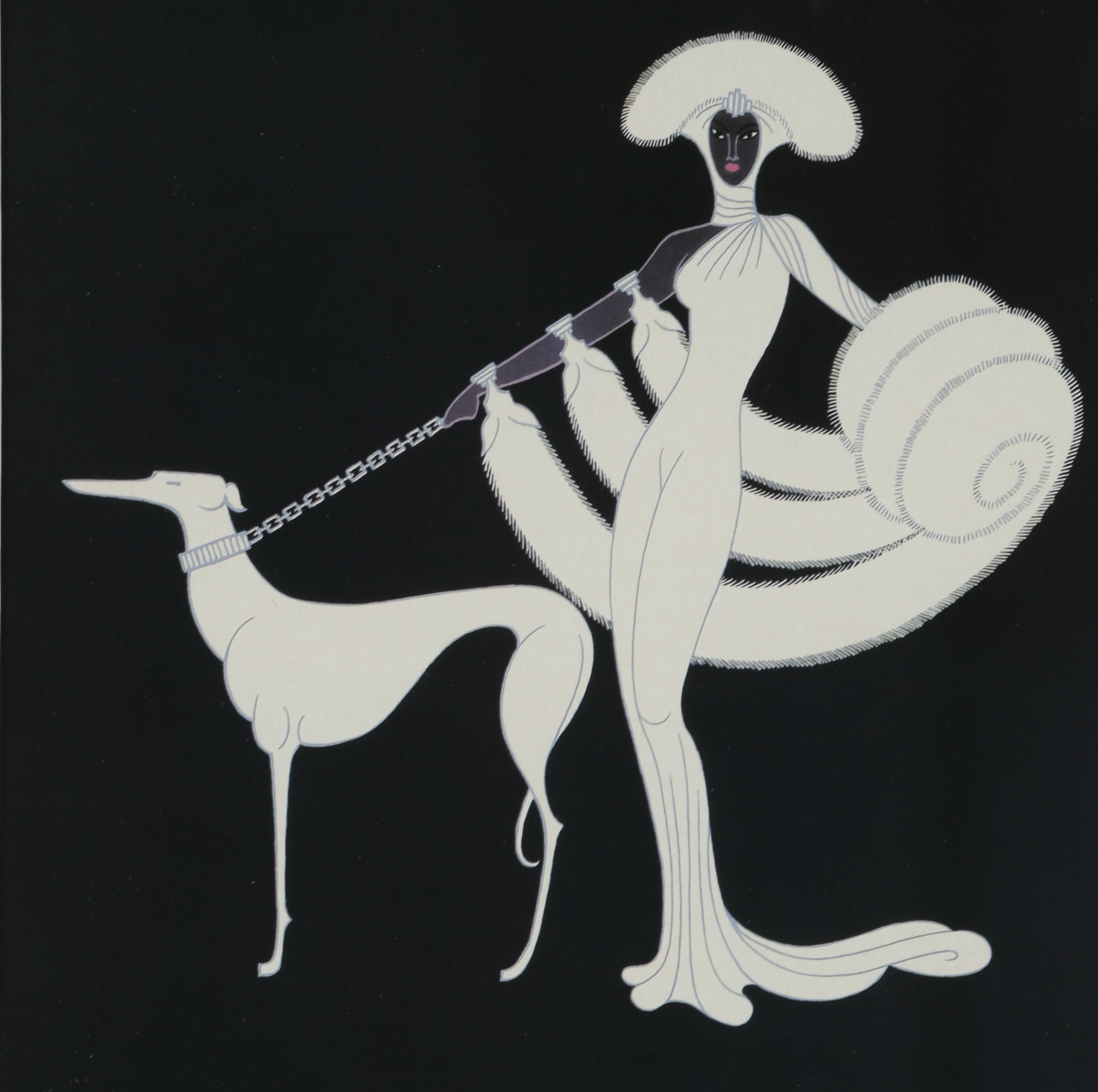 Offset Lithograph After Romain de Tirtoff (Erté)