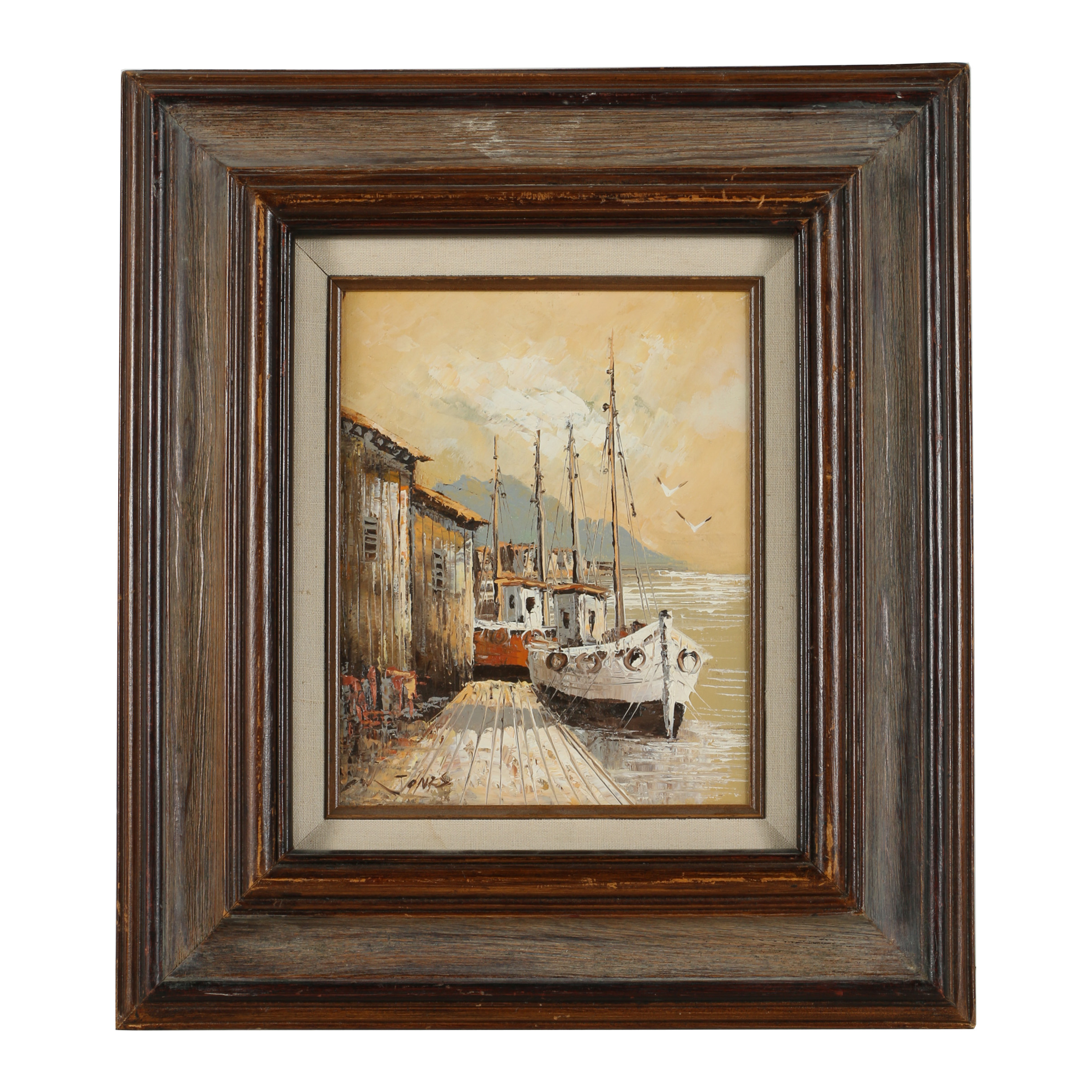 Jones 20th Century Oil Painting