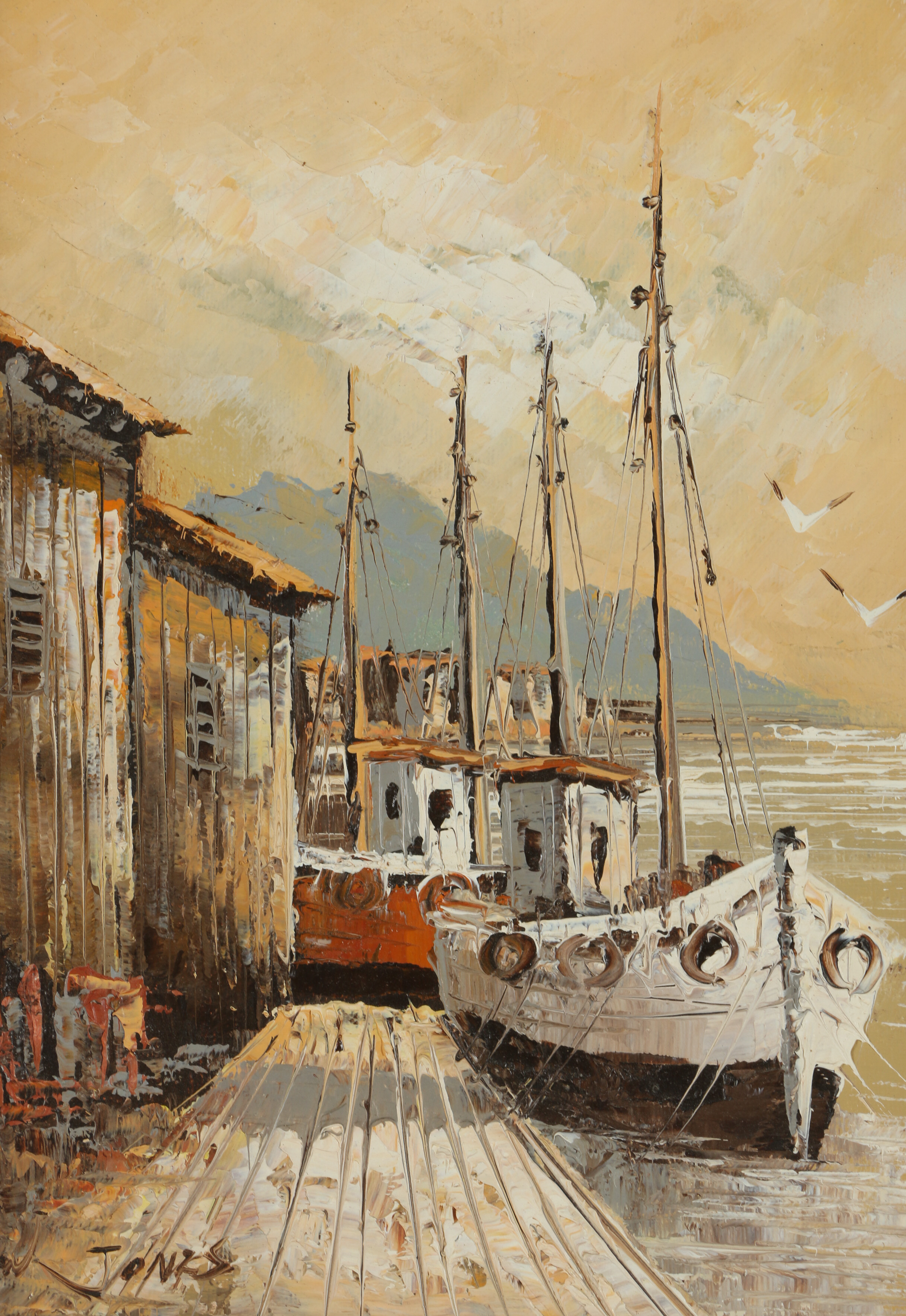 Jones 20th Century Oil Painting