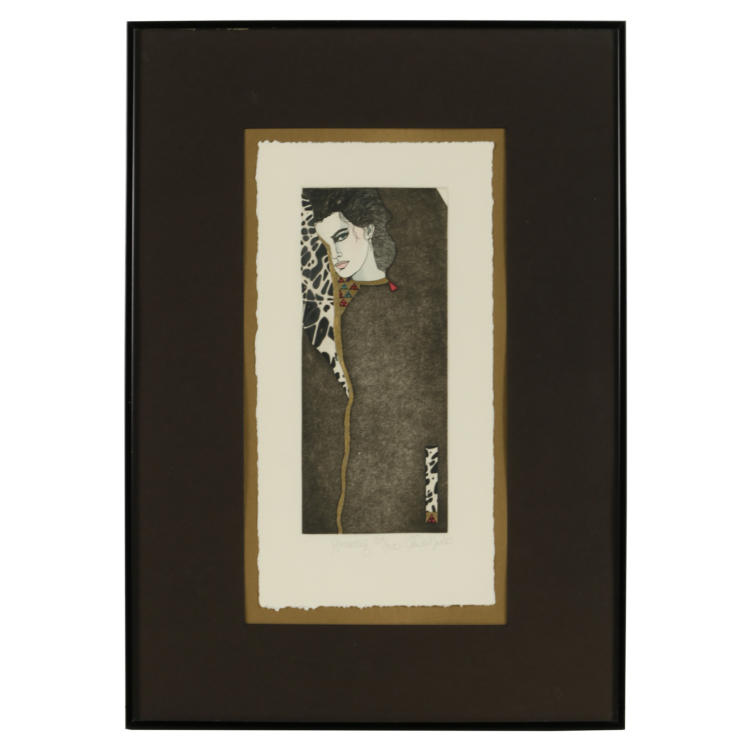 Dawn Marie Limited Edition Color Etching "Discovering"