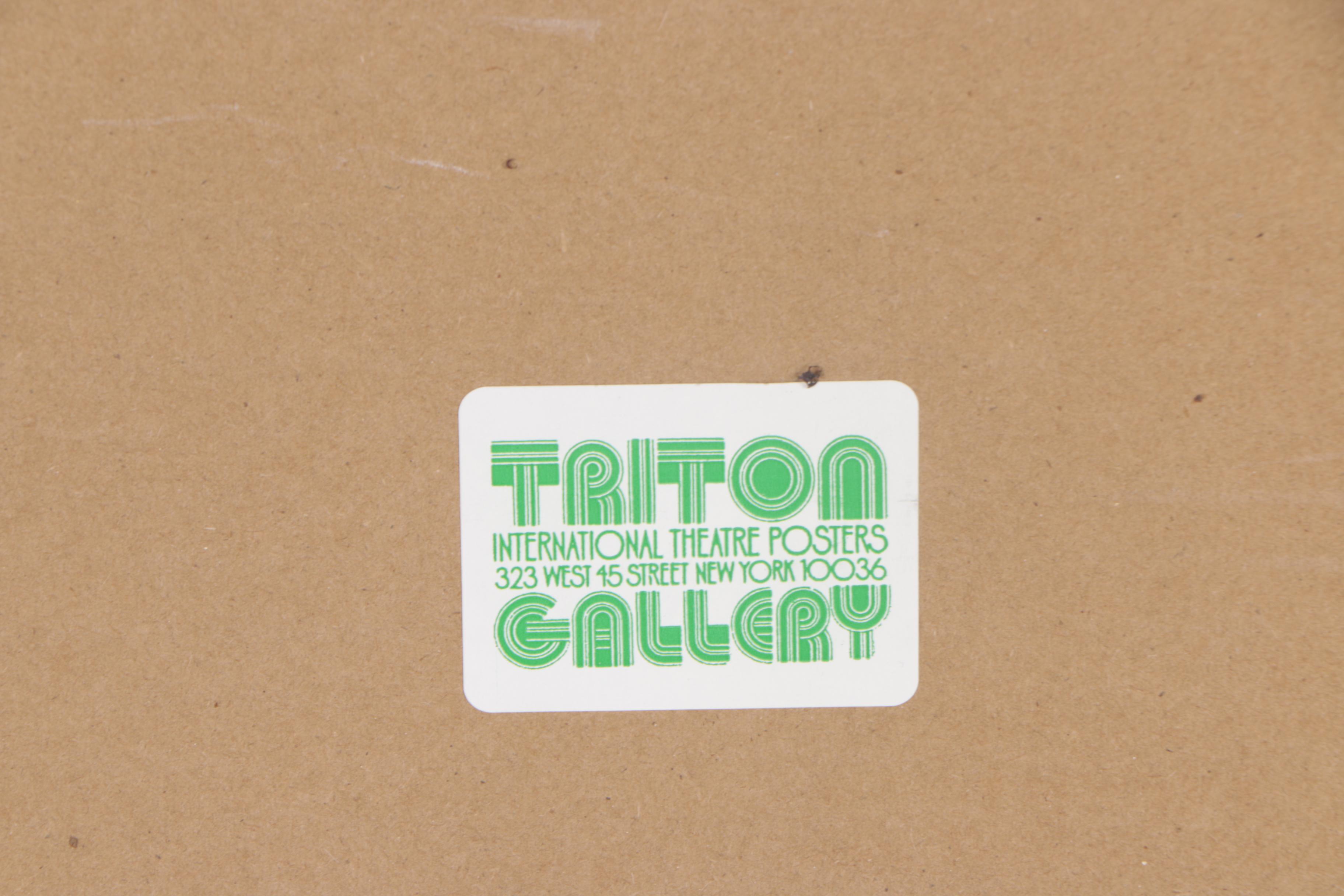 "Annie" Offset Lithograph Play Poster