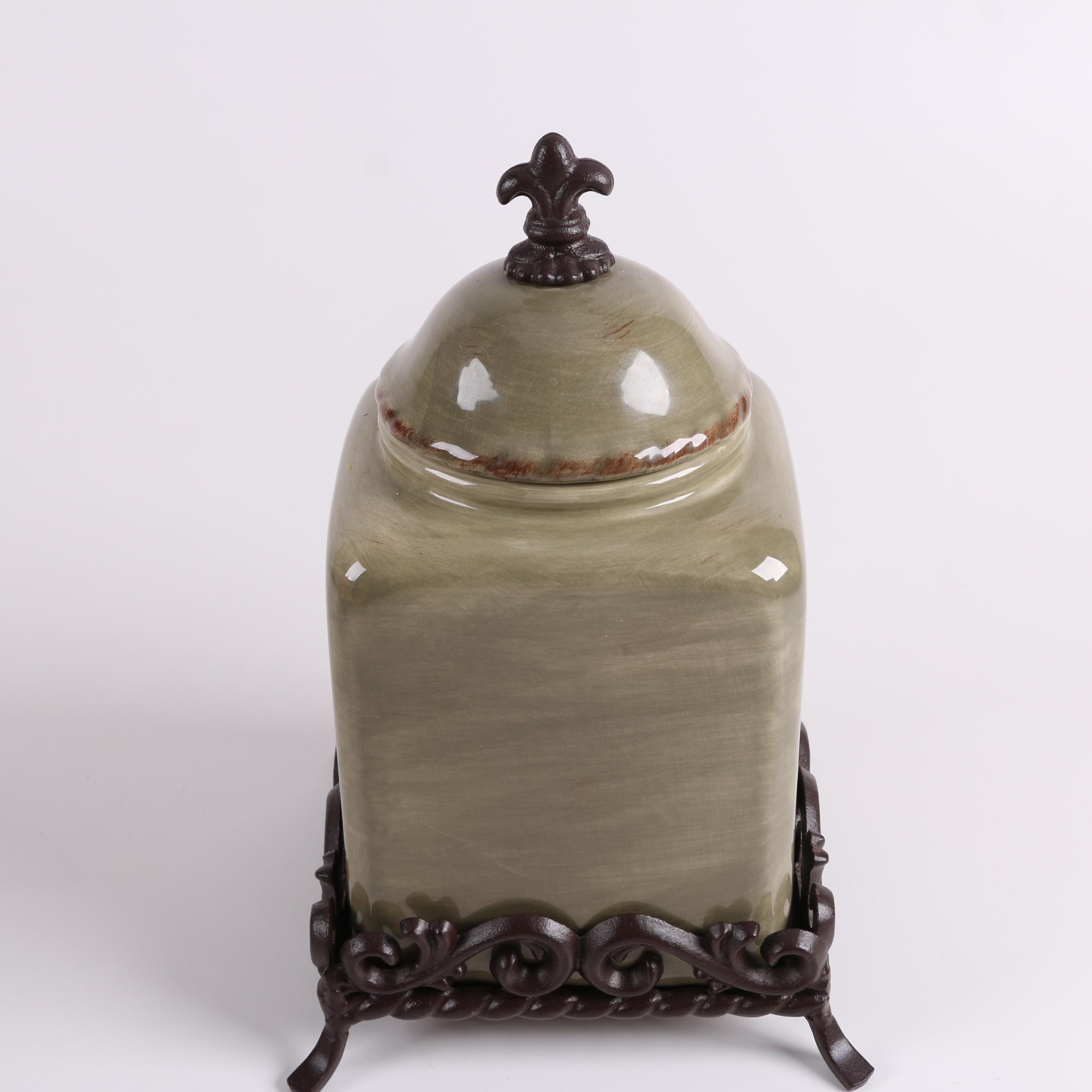 Artimino "Tuscan Countryside" Earthenware Canisters