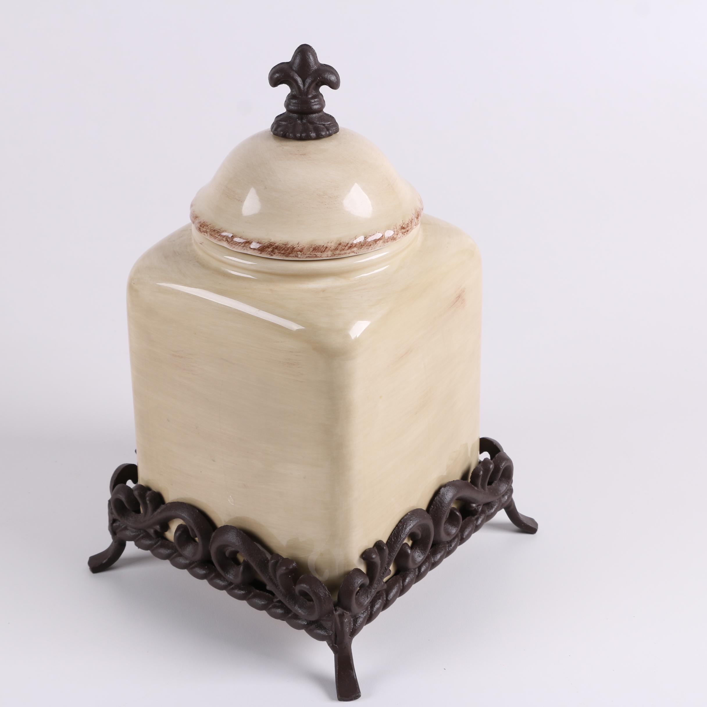 Artimino "Tuscan Countryside" Earthenware Canisters