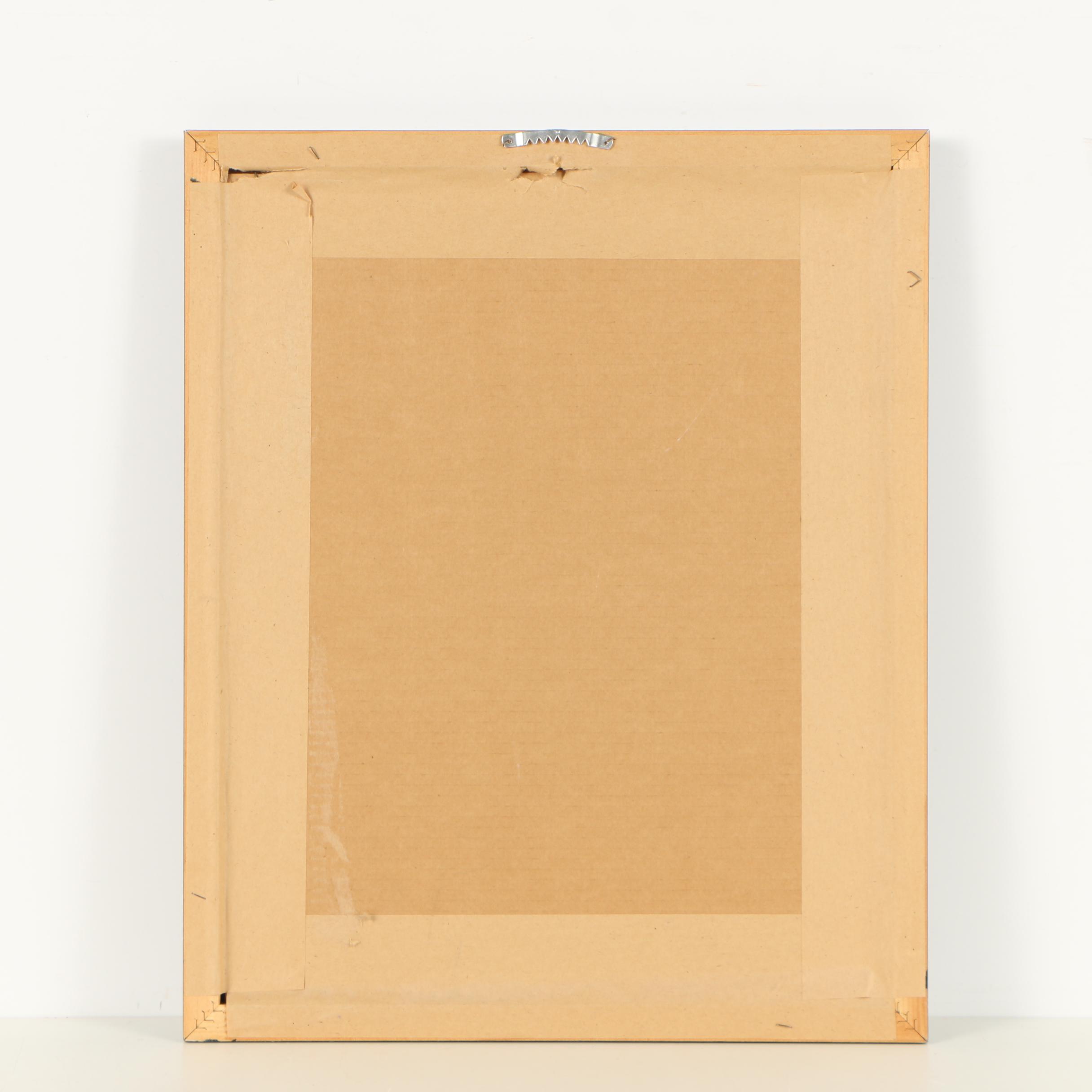 Offset Lithograph After Romain de Tirtoff (Erté) "Feather Gown"