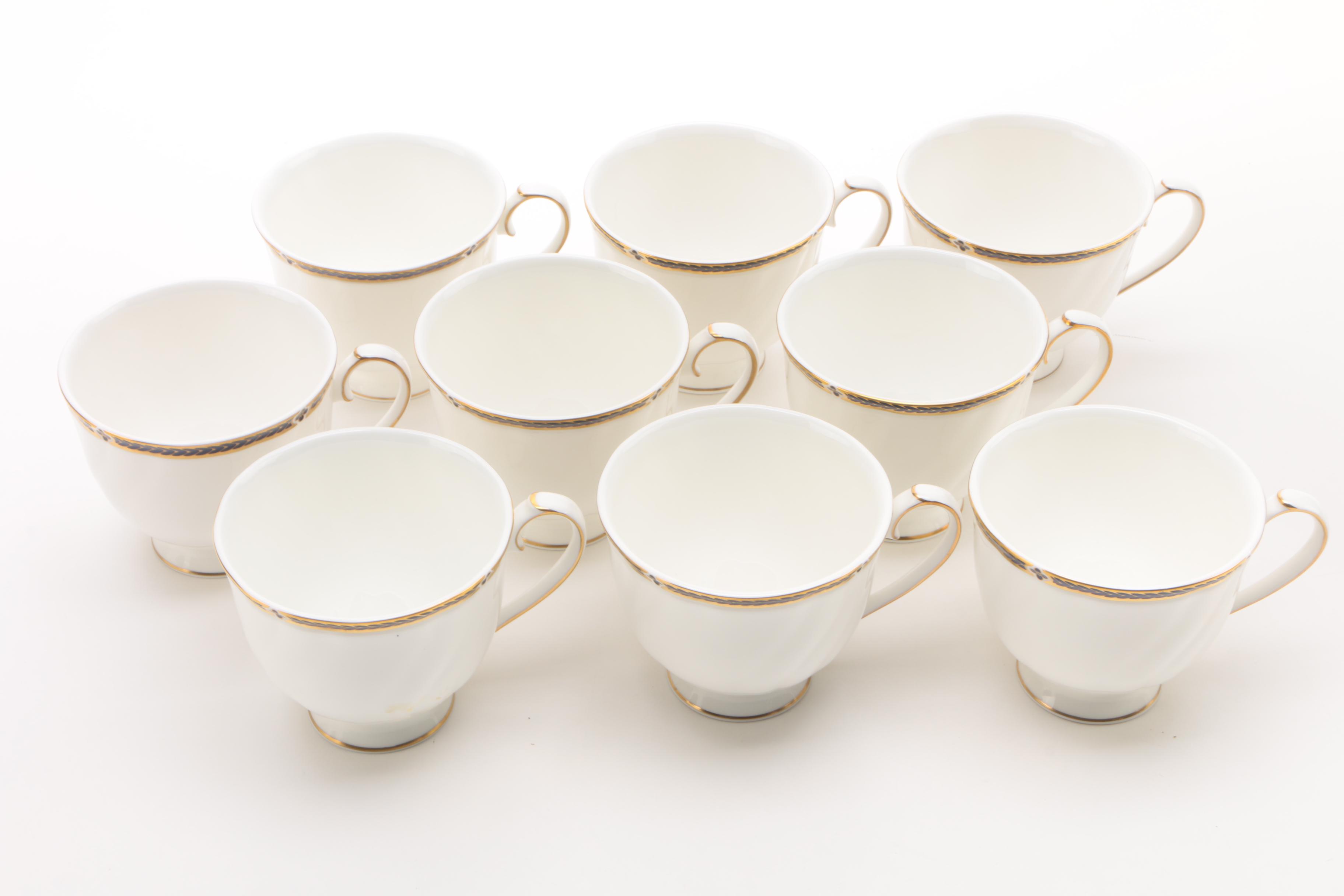 Vintage Wedgwood "Royal Lapis" Bone China Dinnerware c. 1989