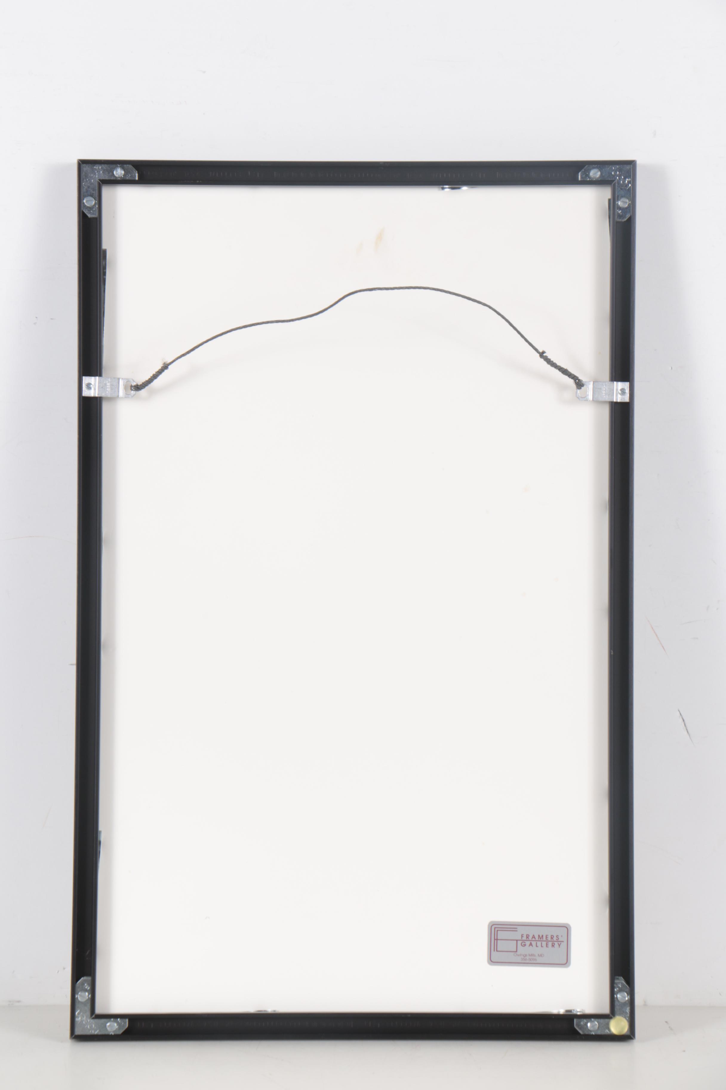 Offset Lithograph of "West Side Story" Play Poster