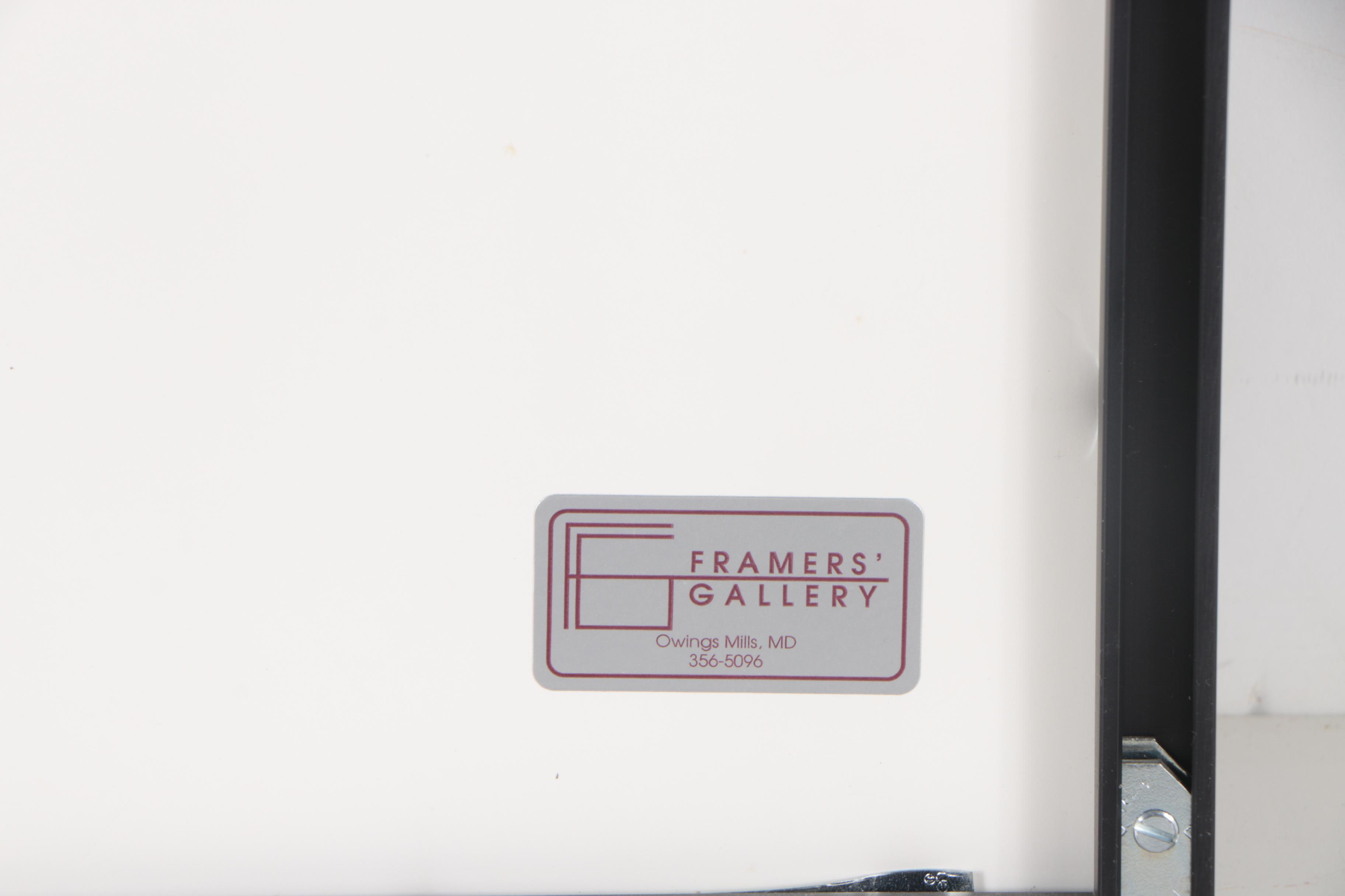 Offset Lithograph of "West Side Story" Play Poster