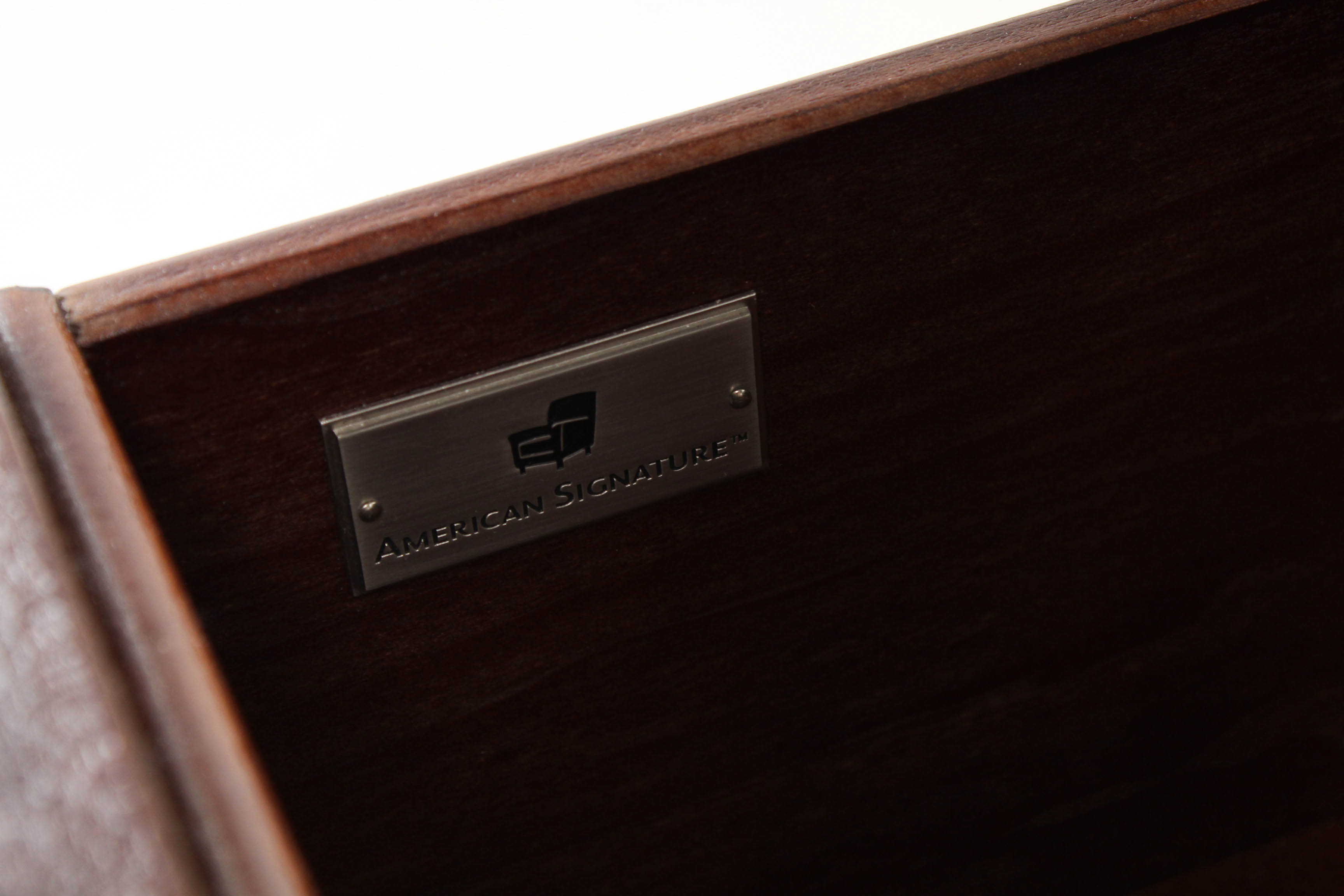 Contemporary Dresser and Nightstand