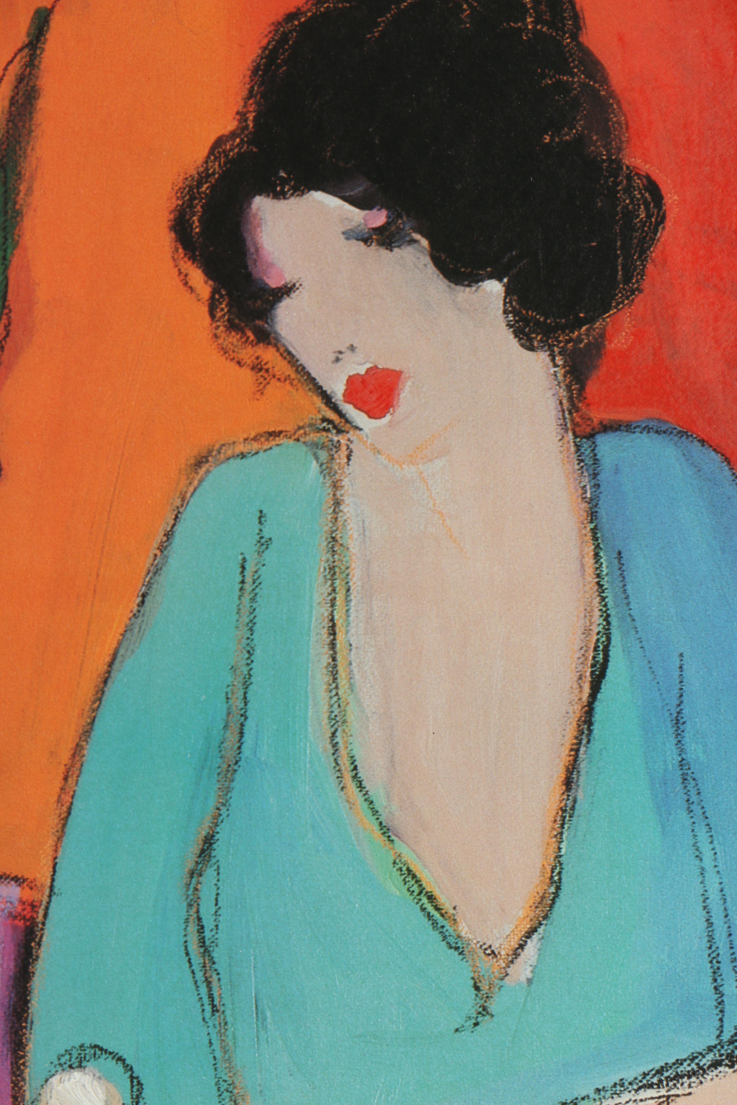 Offset Lithograph "Maria and Susie" After Itzchak Tarkay