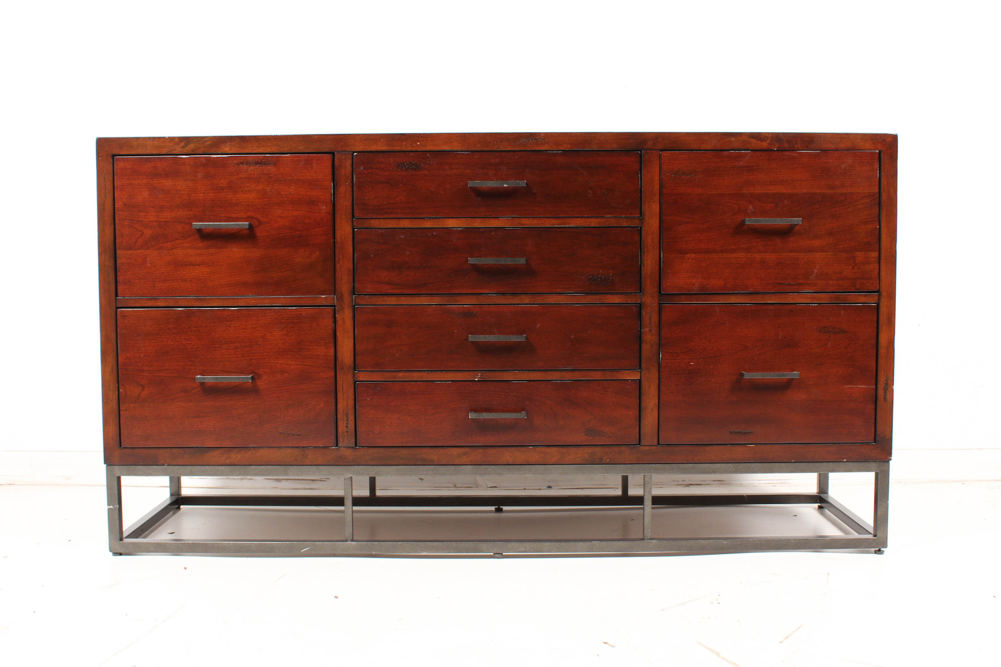 Contemporary Dresser and Nightstand