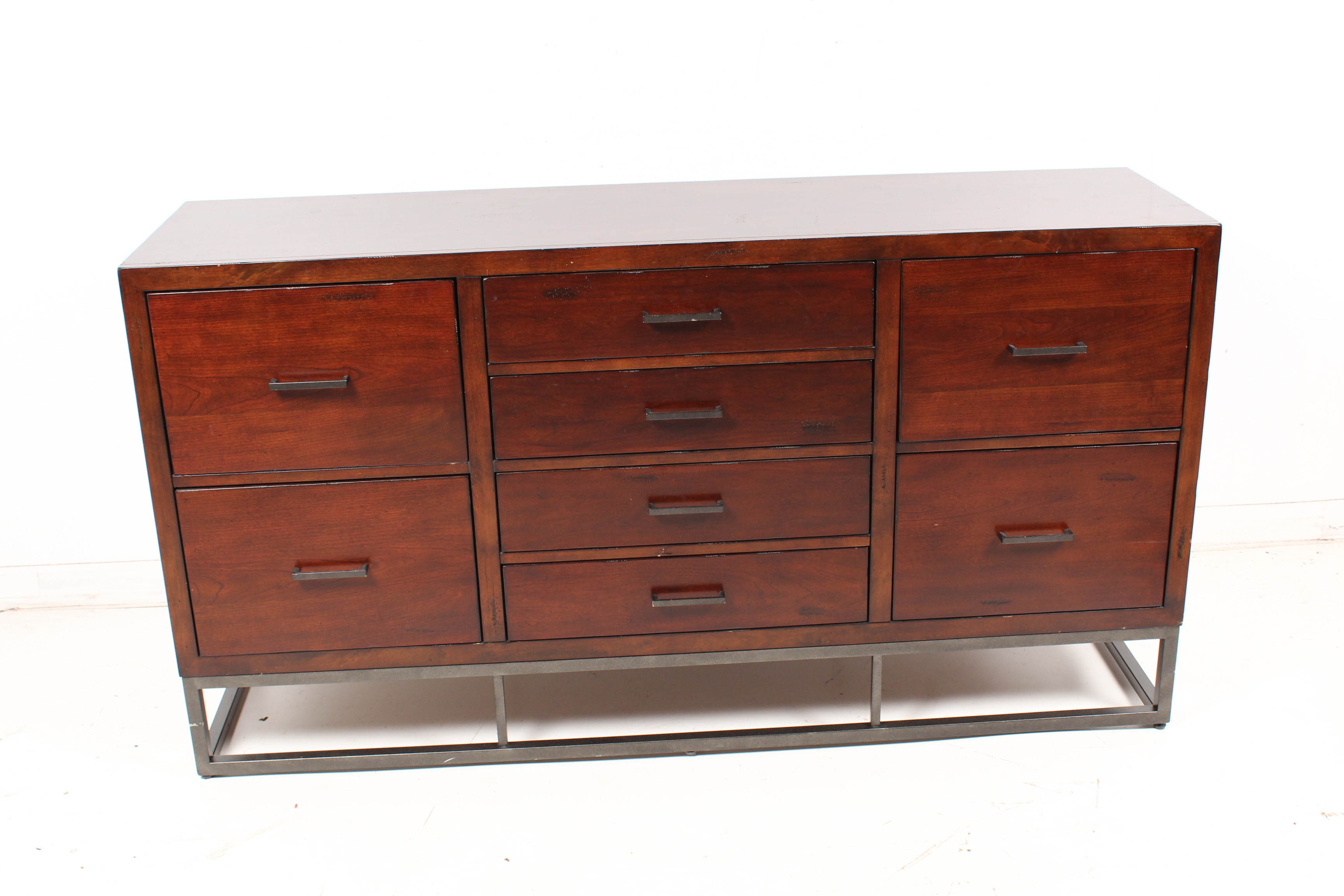 Contemporary Dresser and Nightstand