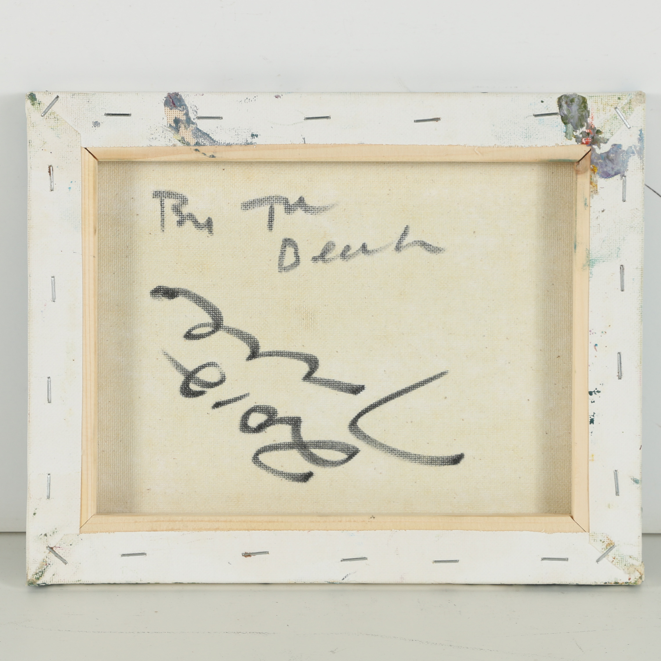 Jose Trujillo Oil Painting "By the Beach"