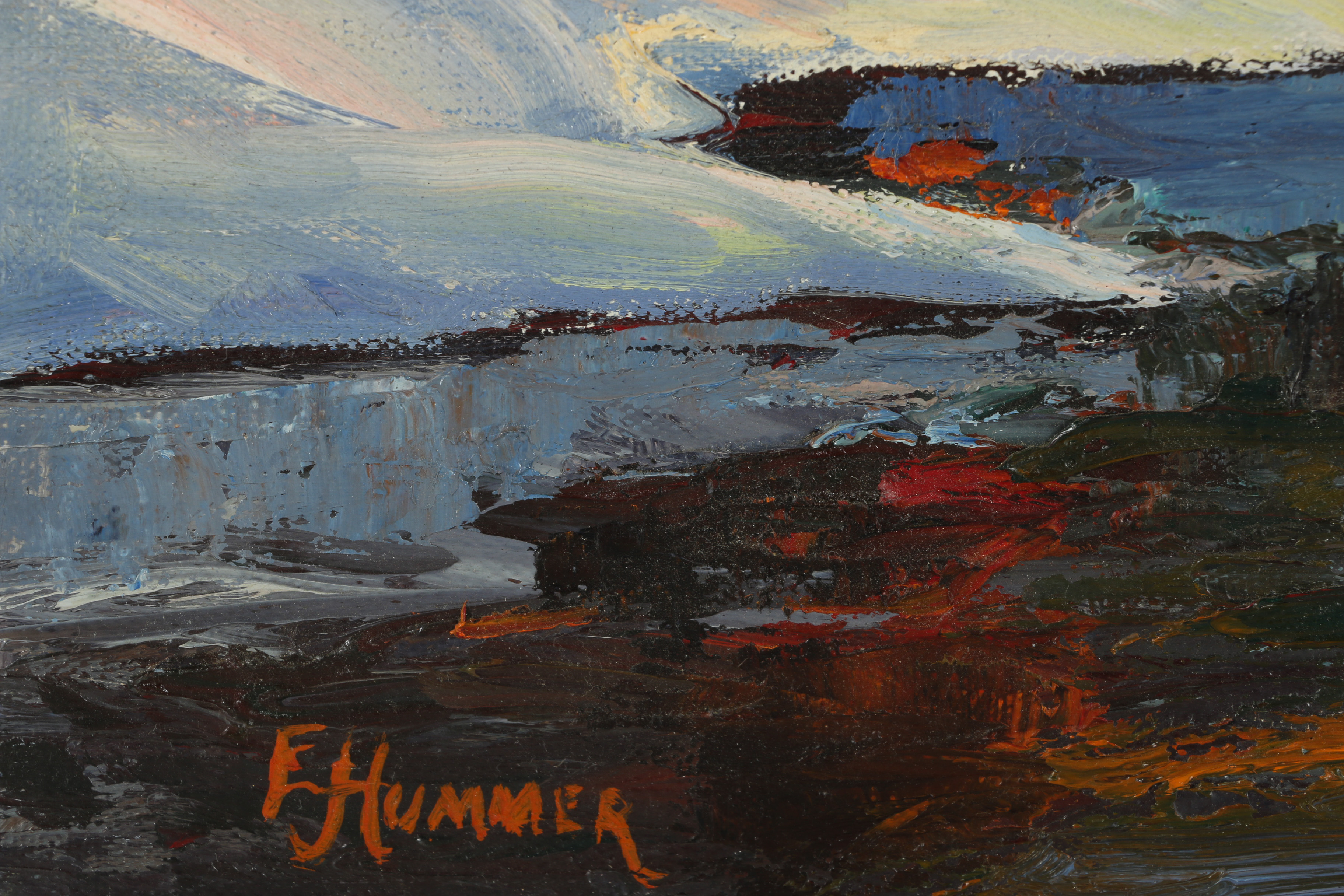 Judge Edward J. Hummer Oil Painting