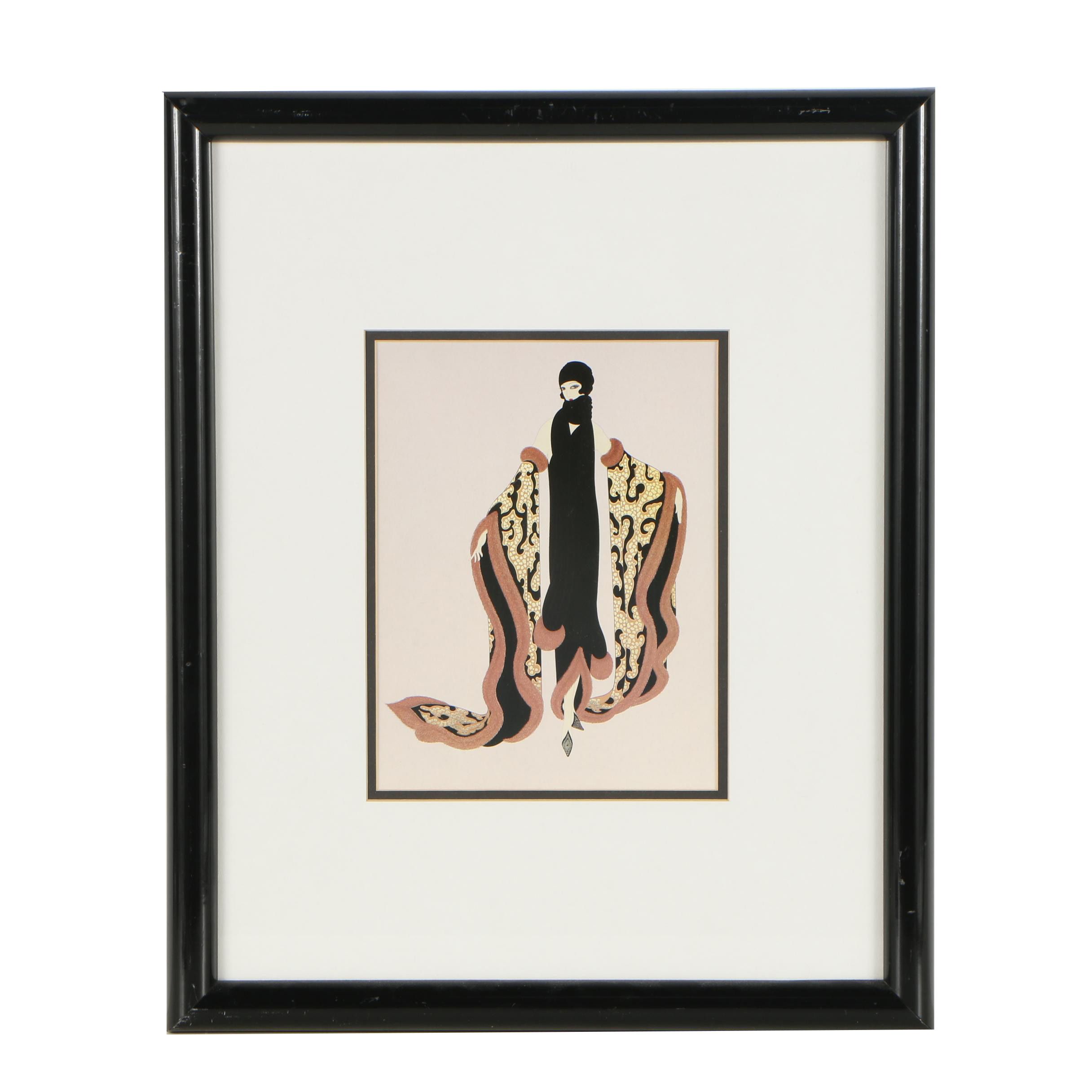 Offset Lithograph After Romain de Tirtoff (Erté)