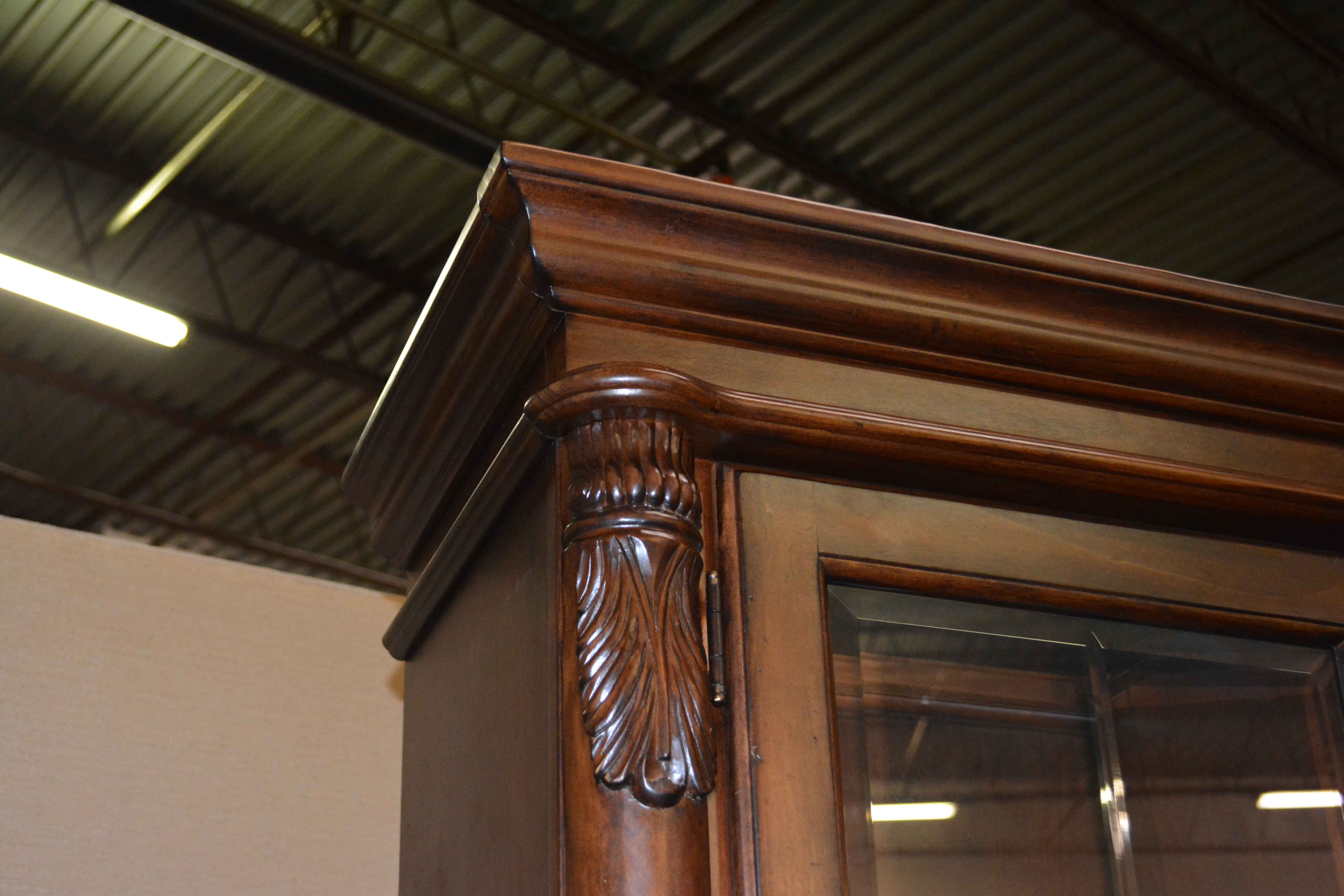 Mediterranean Style Computer Desk and Hutch with Chair by Haverty's