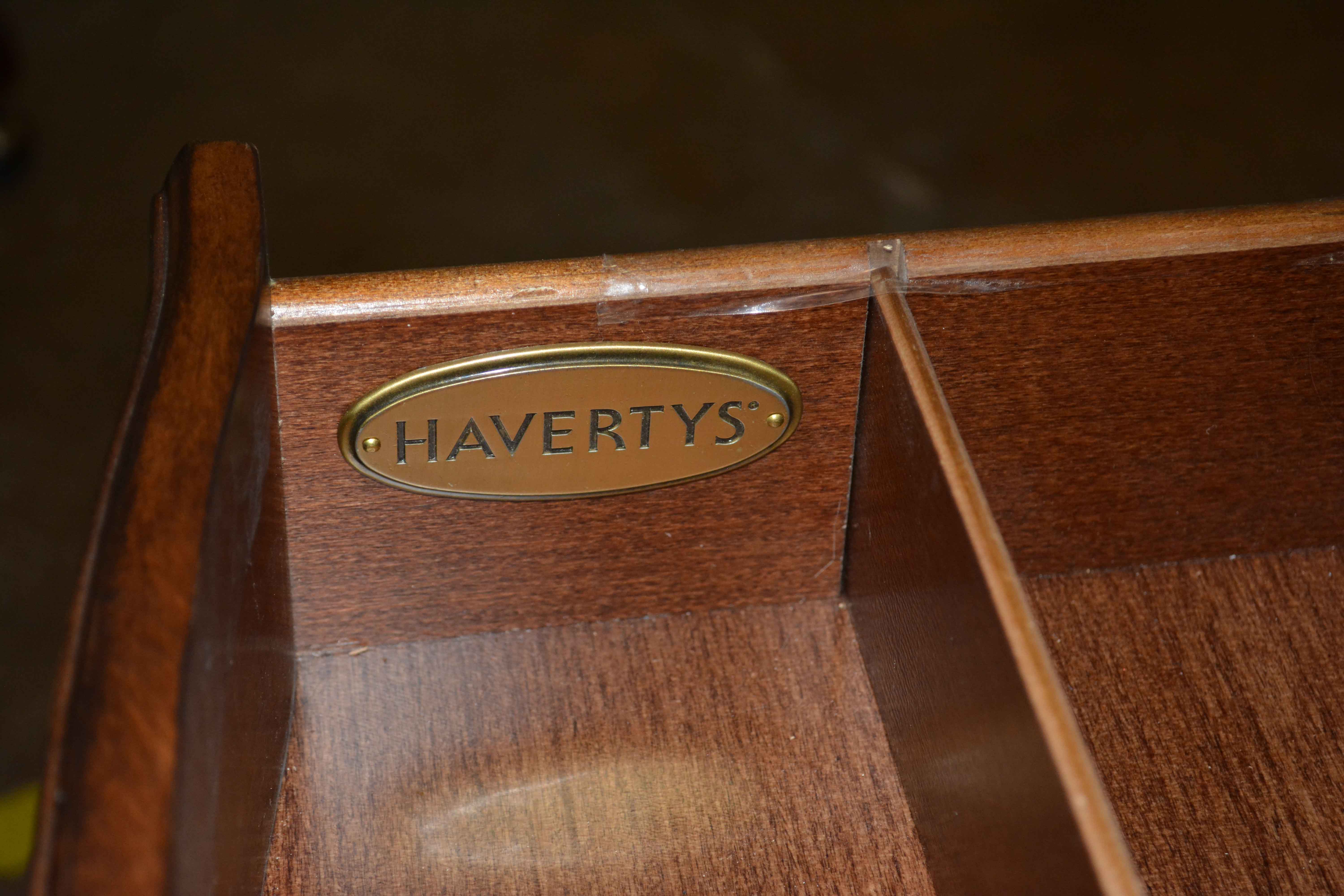 Mediterranean Style Computer Desk and Hutch with Chair by Haverty's