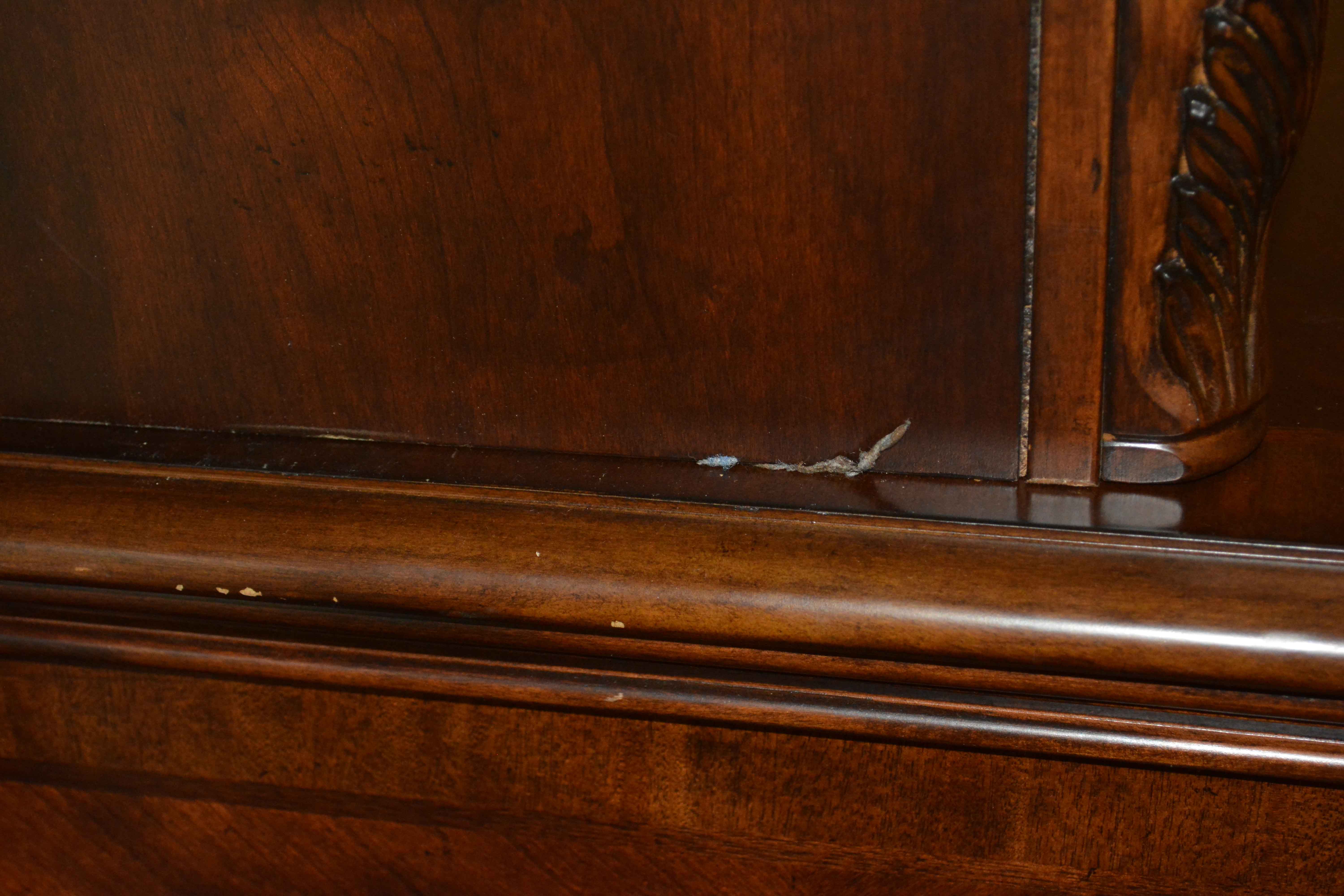 Mediterranean Style Computer Desk and Hutch with Chair by Haverty's