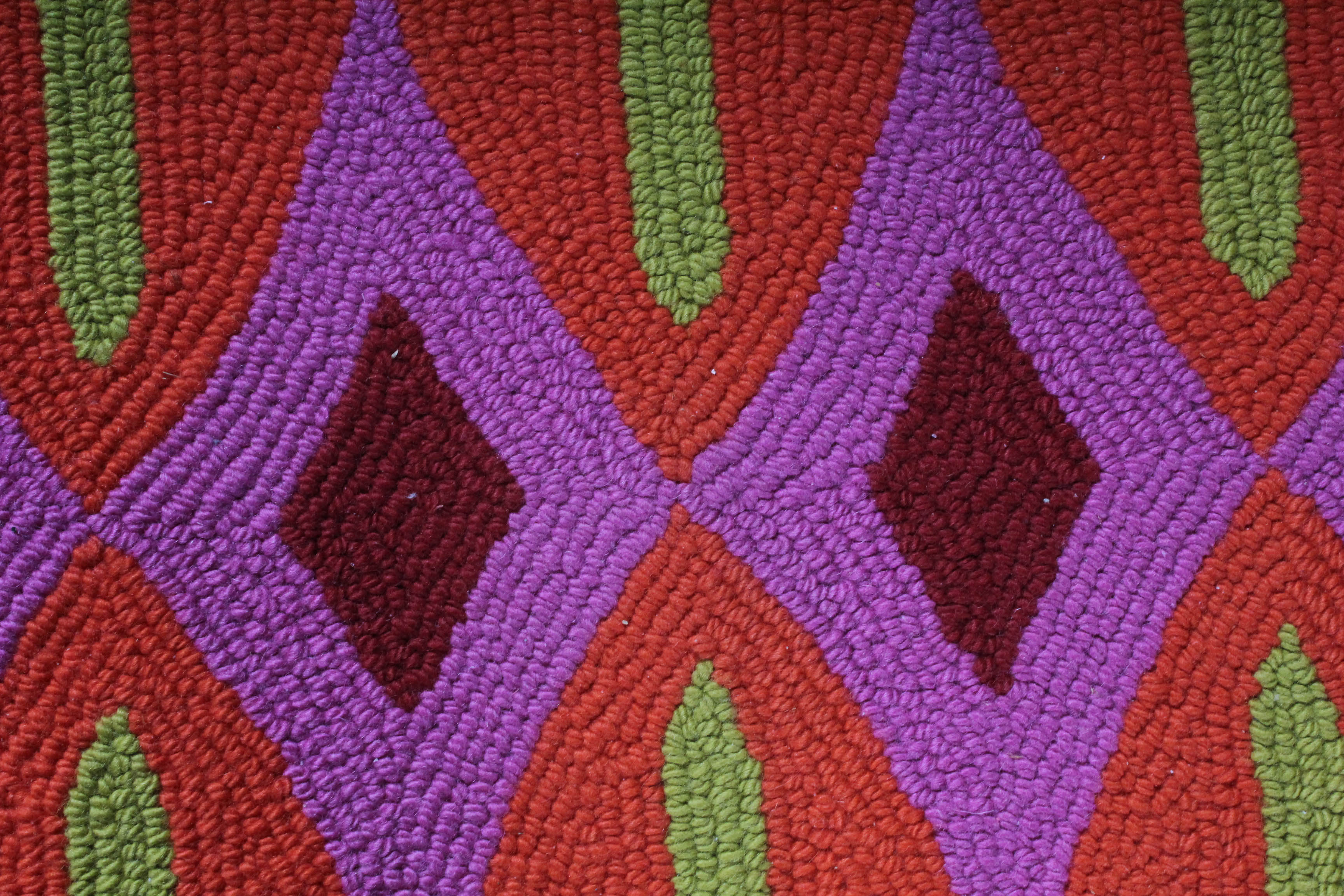 Mexican Tamacani Hooked Area Rug