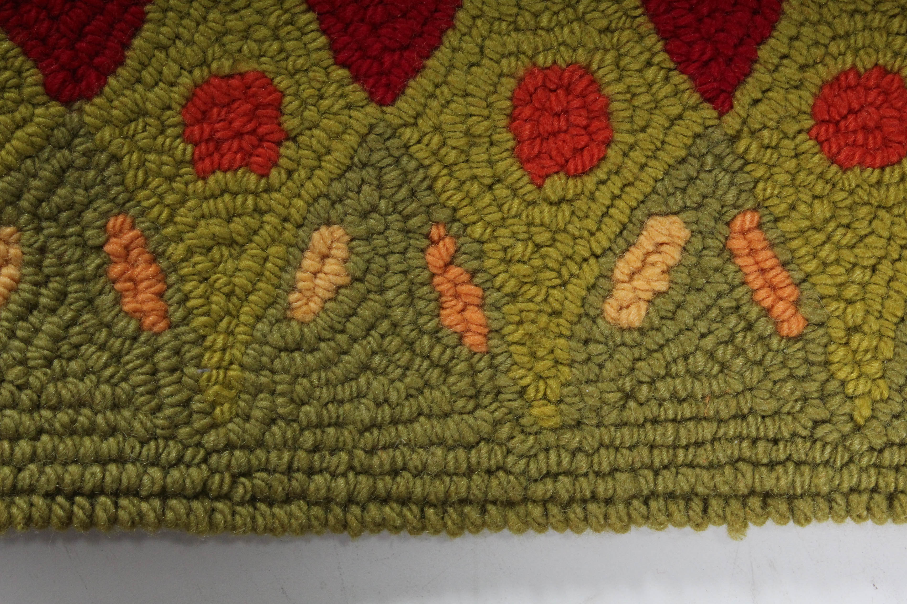 Mexican Tamacani Hooked Area Rug