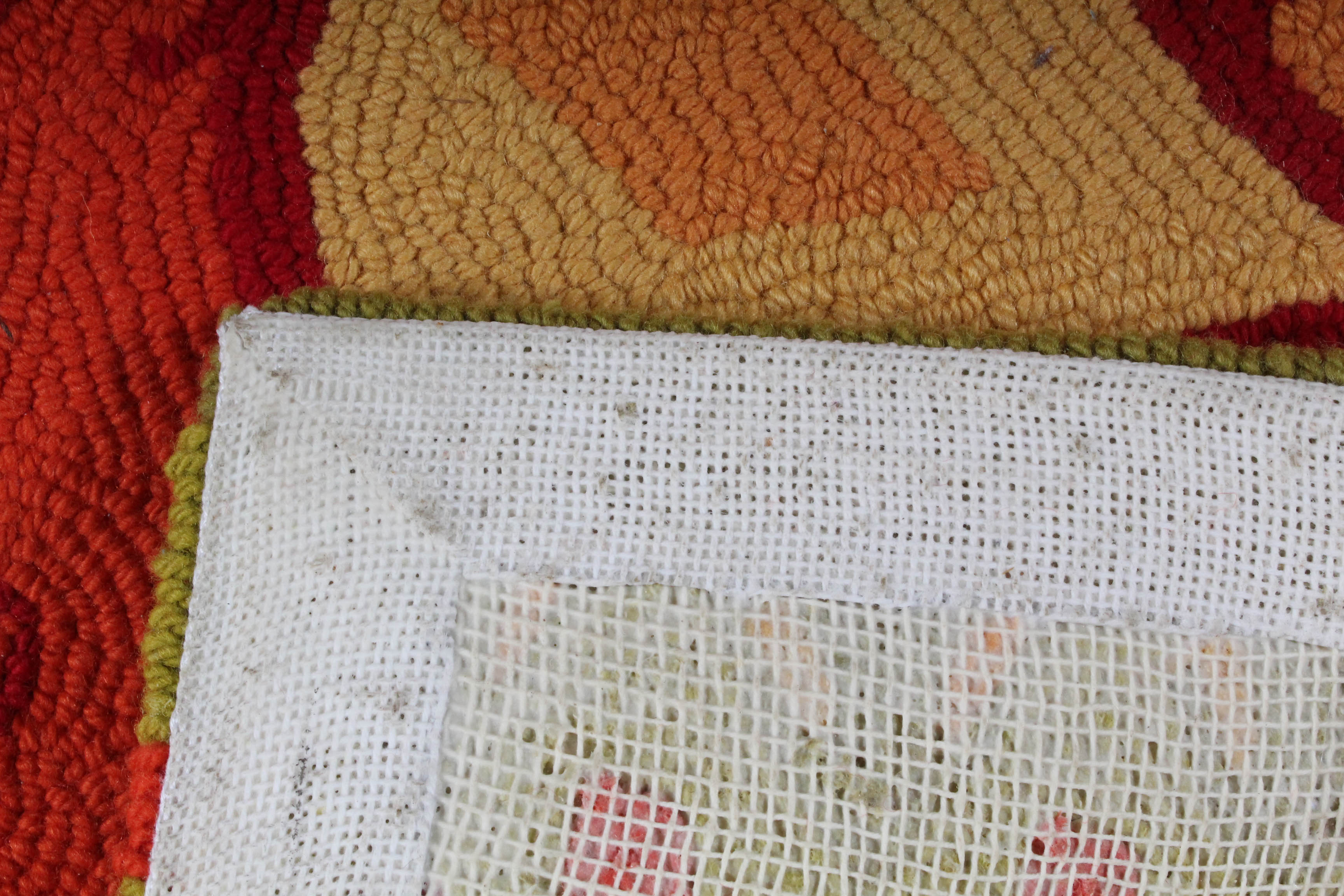 Mexican Tamacani Hooked Area Rug