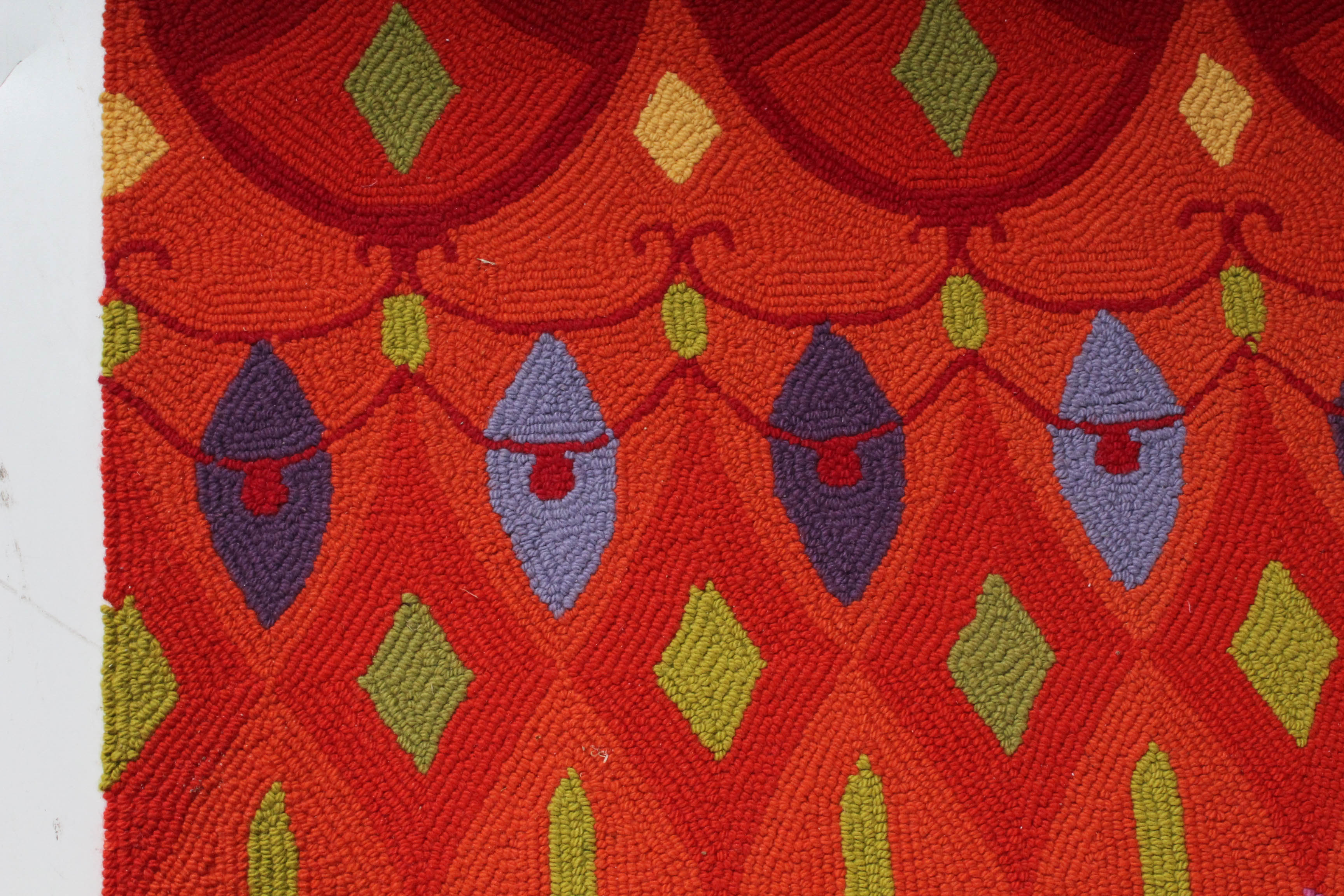 Mexican Tamacani Hooked Area Rug