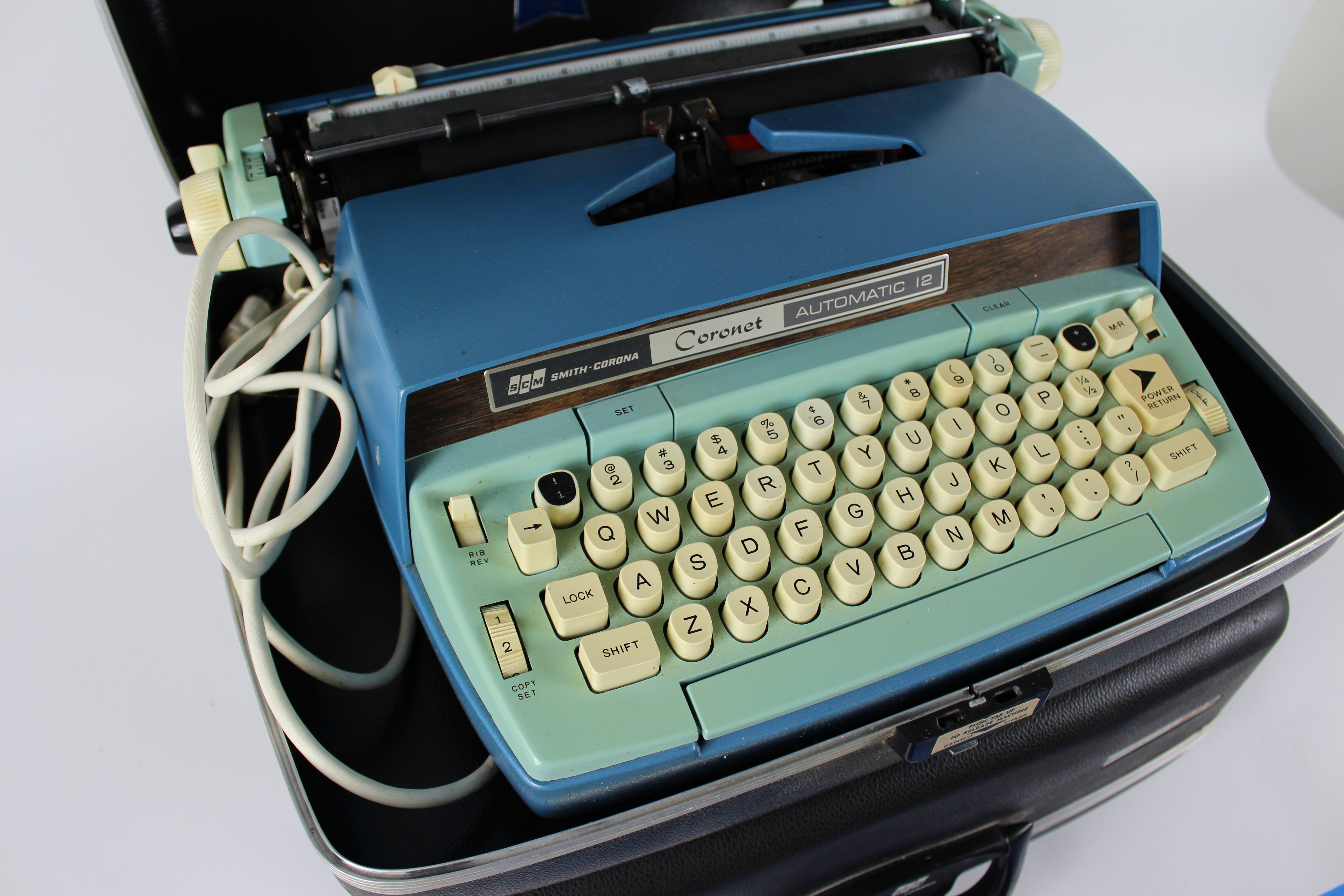 Vintage Smith Corona "Cornet" and "Elektra" Electric Typewriters