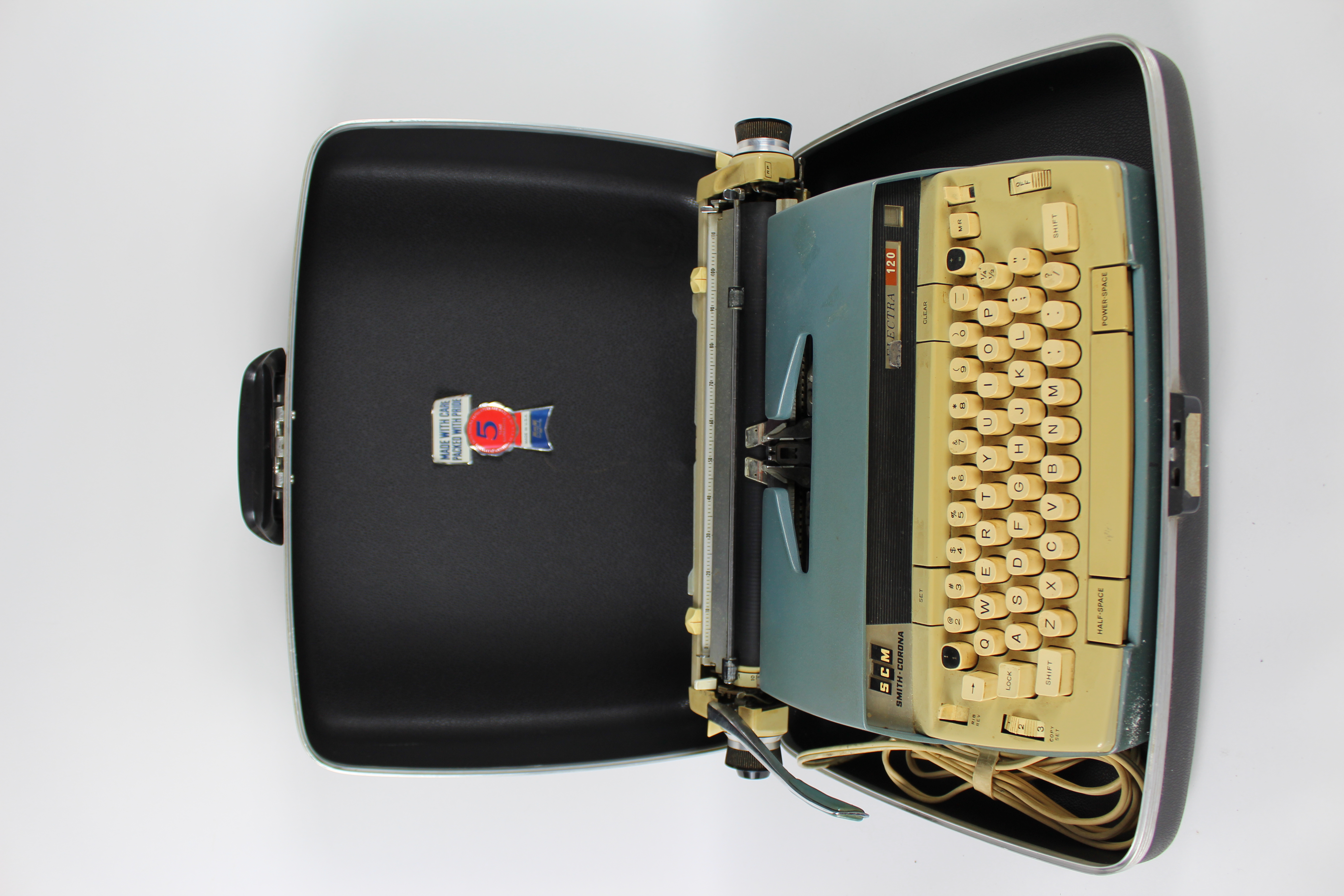 Vintage Smith Corona "Cornet" and "Elektra" Electric Typewriters