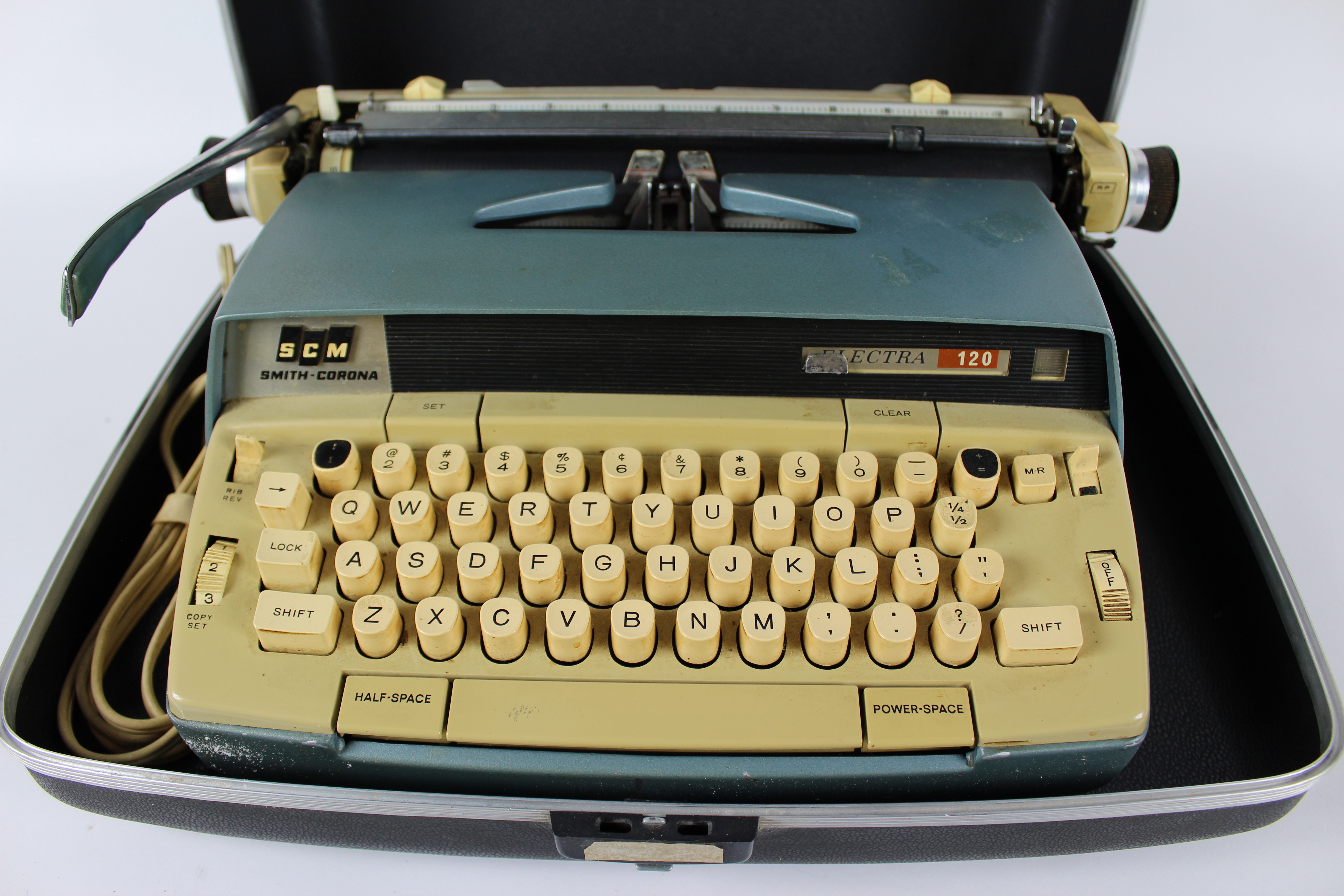 Vintage Smith Corona "Cornet" and "Elektra" Electric Typewriters