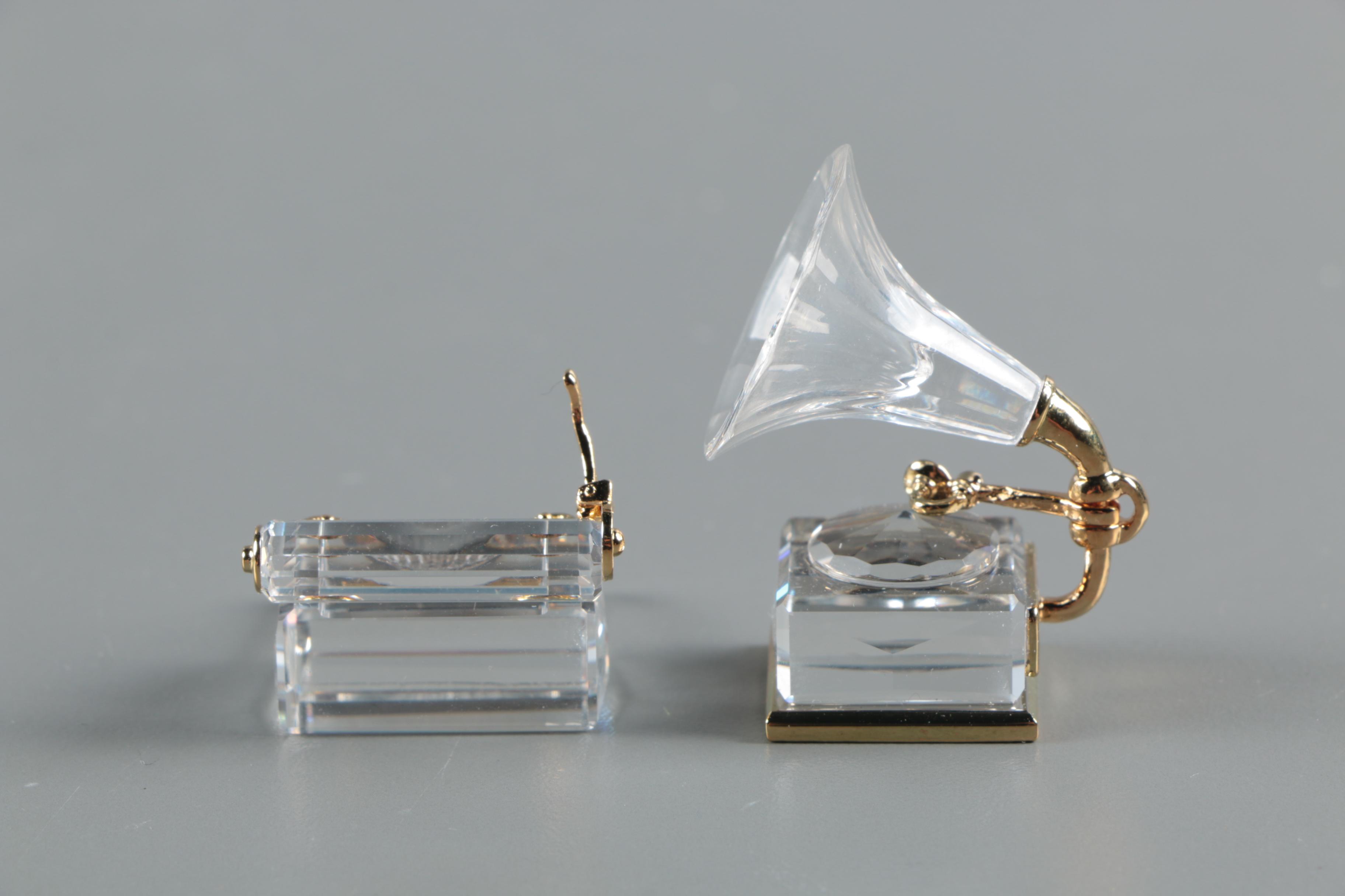 Cross Gold-Filled Pen and Pencil Set with Swarovski Crystal Miniatures