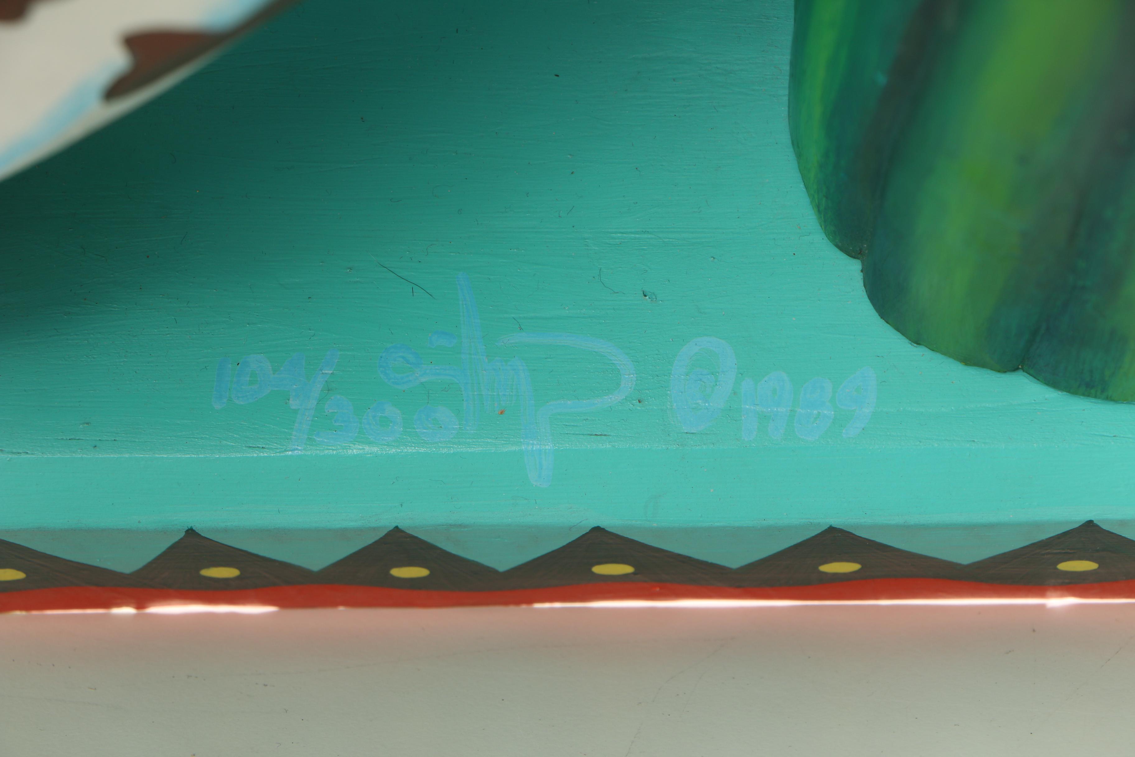 Markus Pierson 1989 Sculpture "Gaucho"