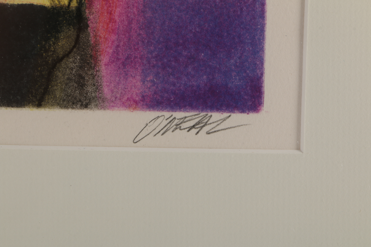 O'Neal Lithograph Print "Woman's Space"