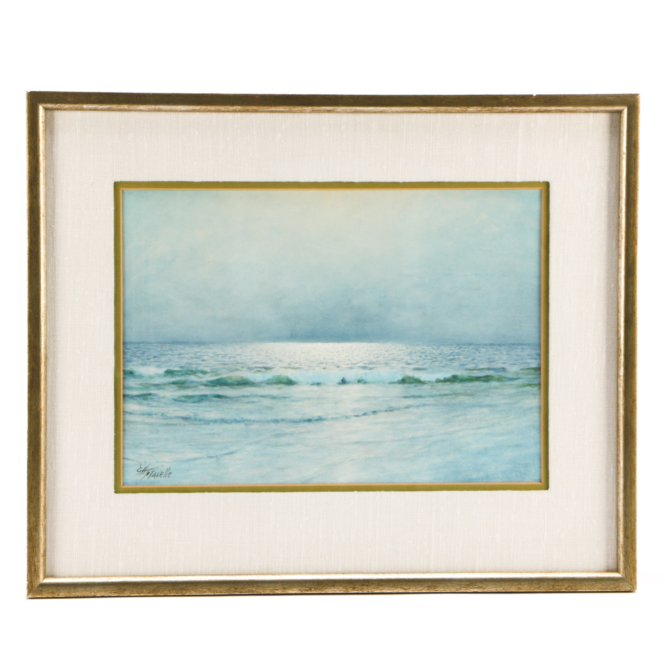 G. H. Havelle Original Coastal Watercolor on Paper