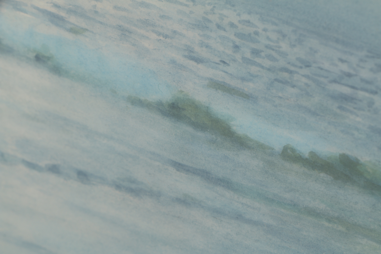 G. H. Havelle Original Coastal Watercolor on Paper