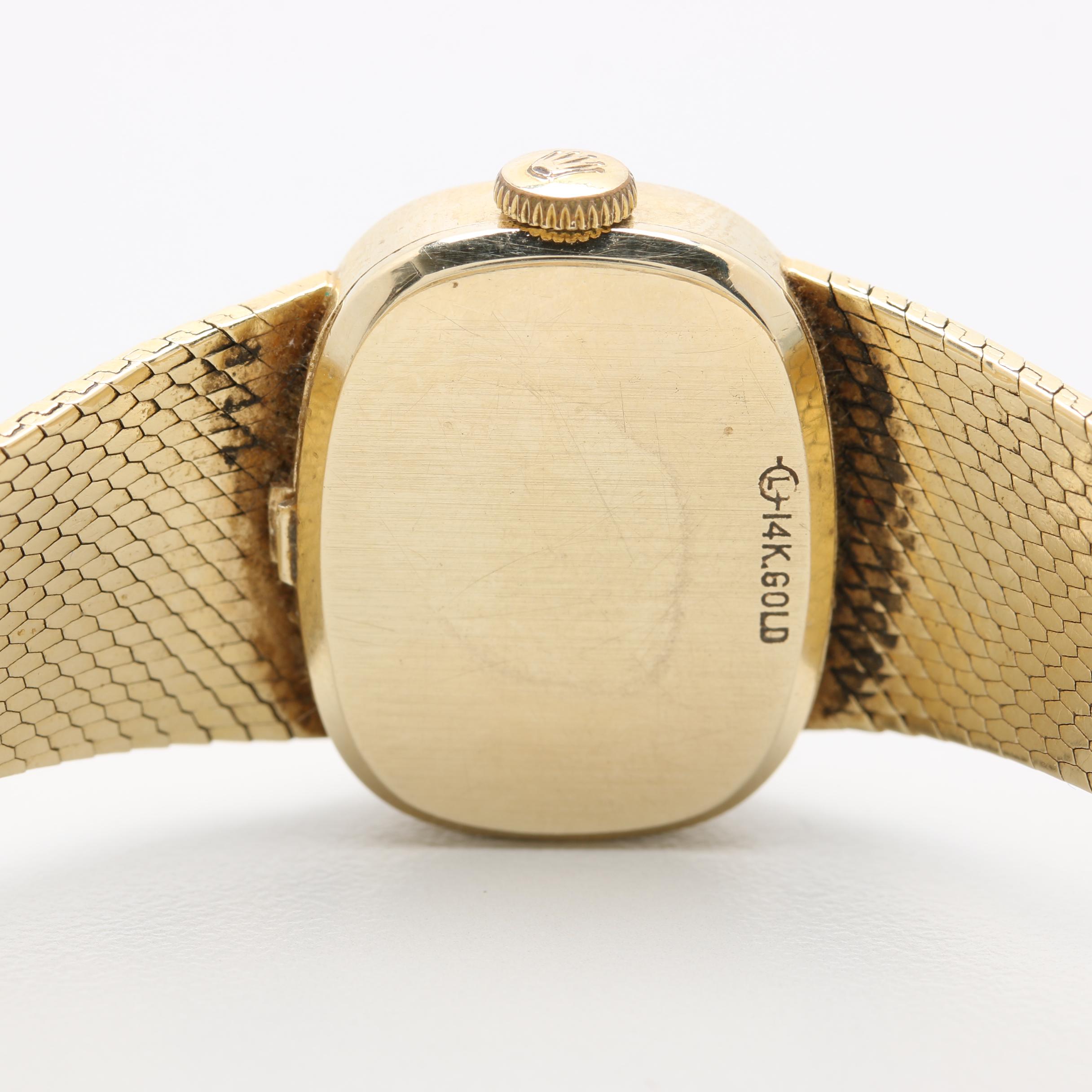 Rolex 14K Yellow Gold Watch