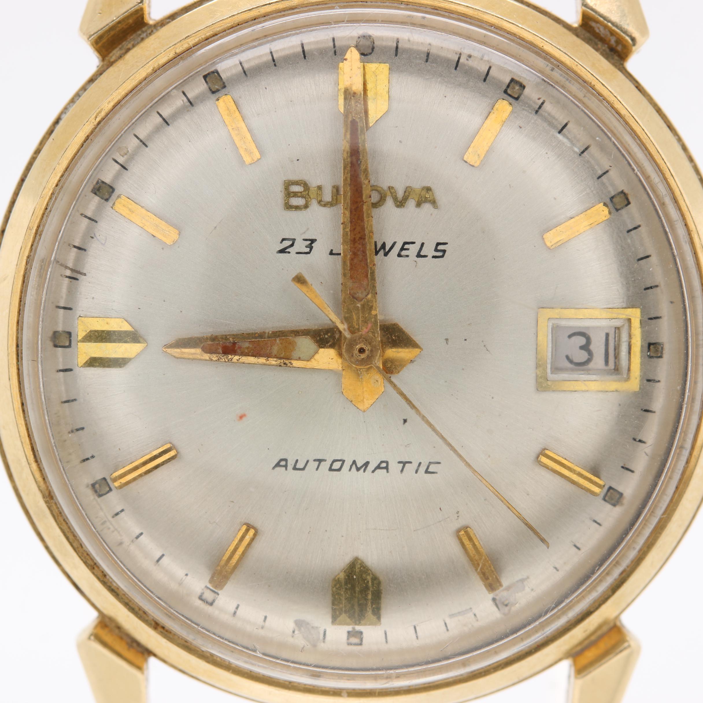 Bulova 14K Yellow Gold Watch Case and Works
