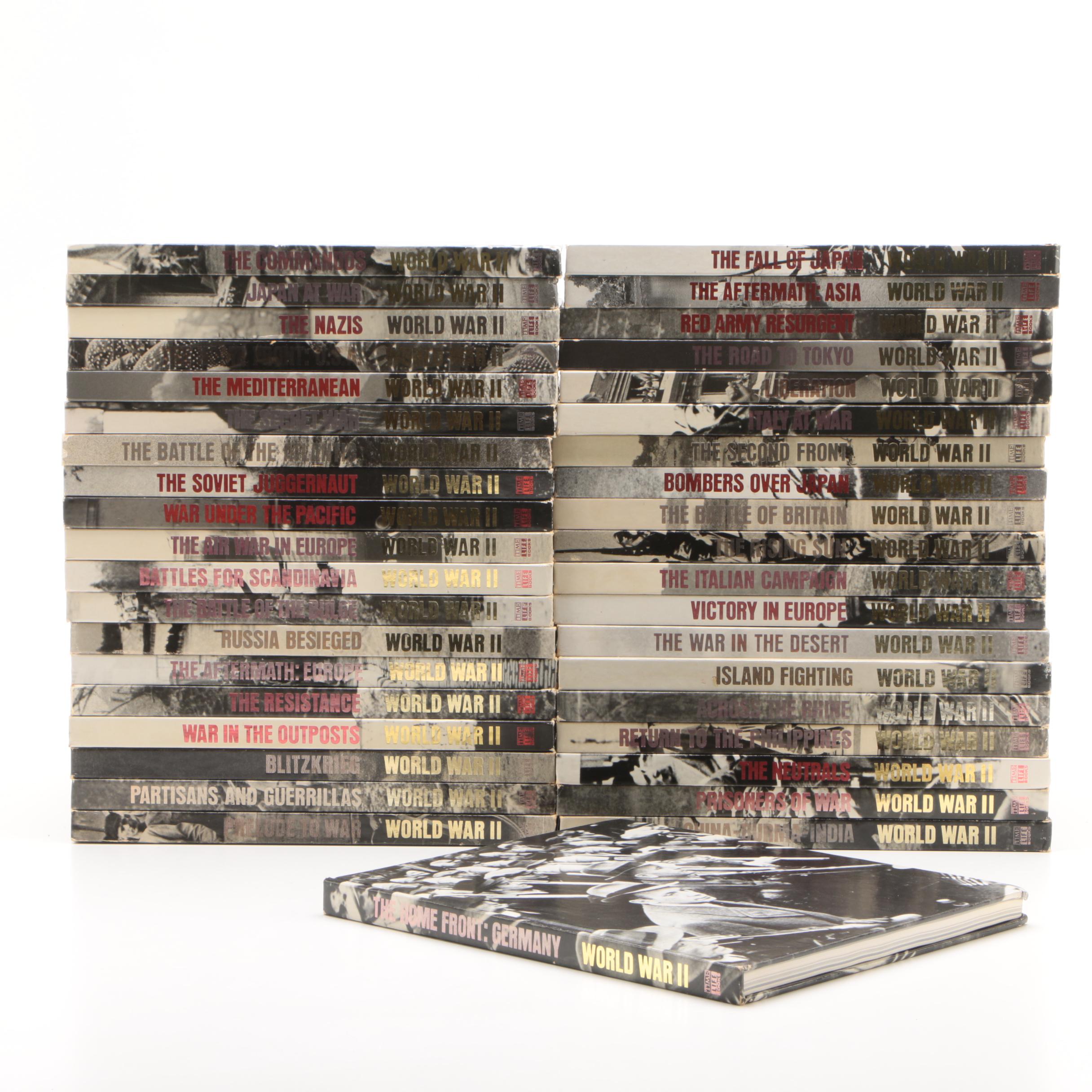 Complete "World War II" Thirty-Nine Volume Set by Time-Life