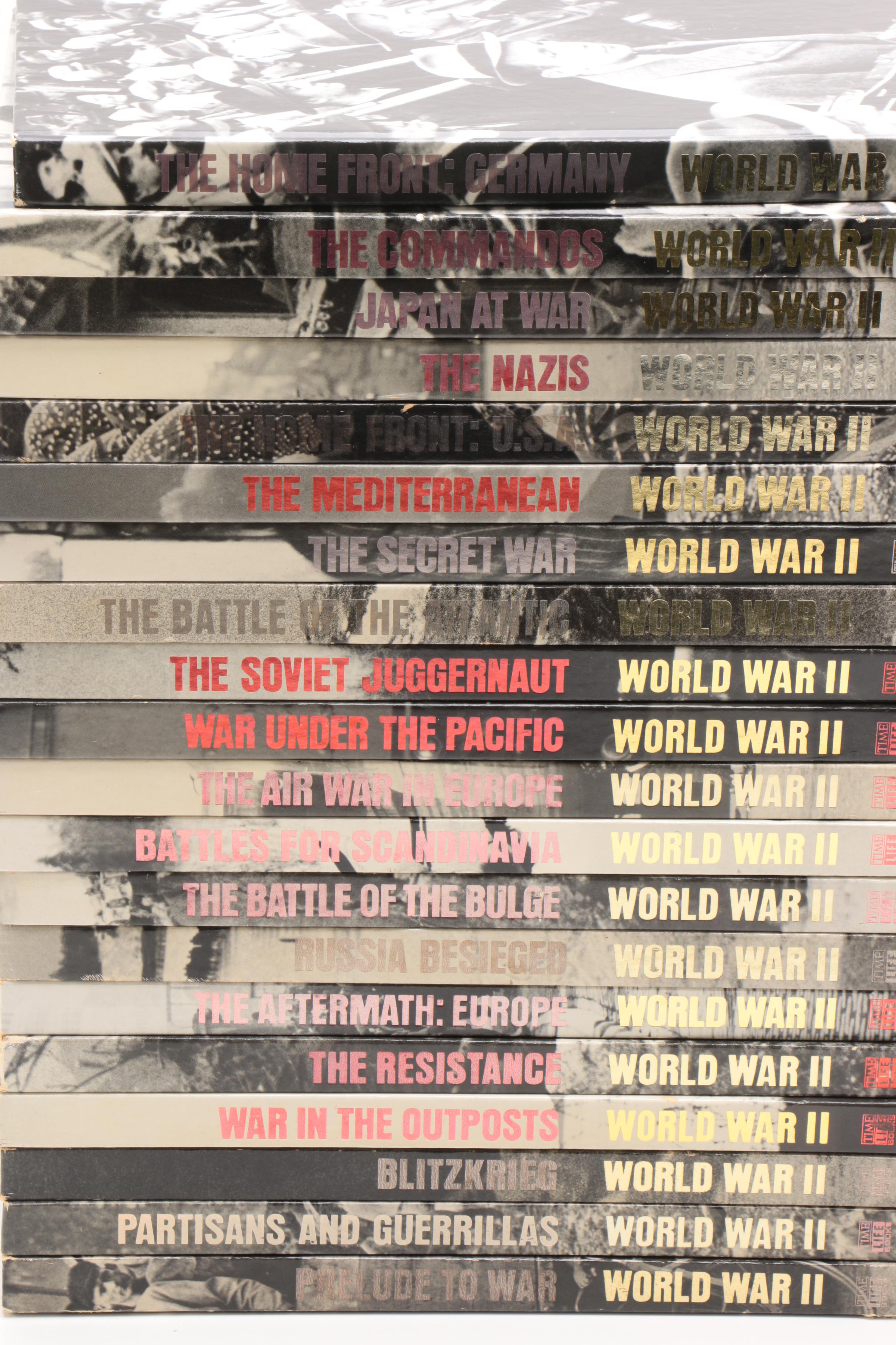 Complete "World War II" Thirty-Nine Volume Set by Time-Life