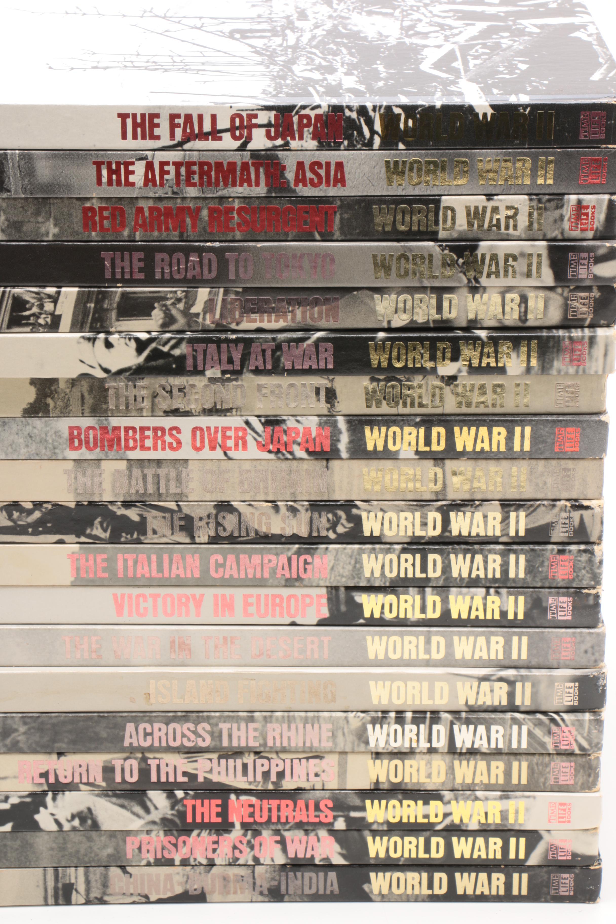 Complete "World War II" Thirty-Nine Volume Set by Time-Life