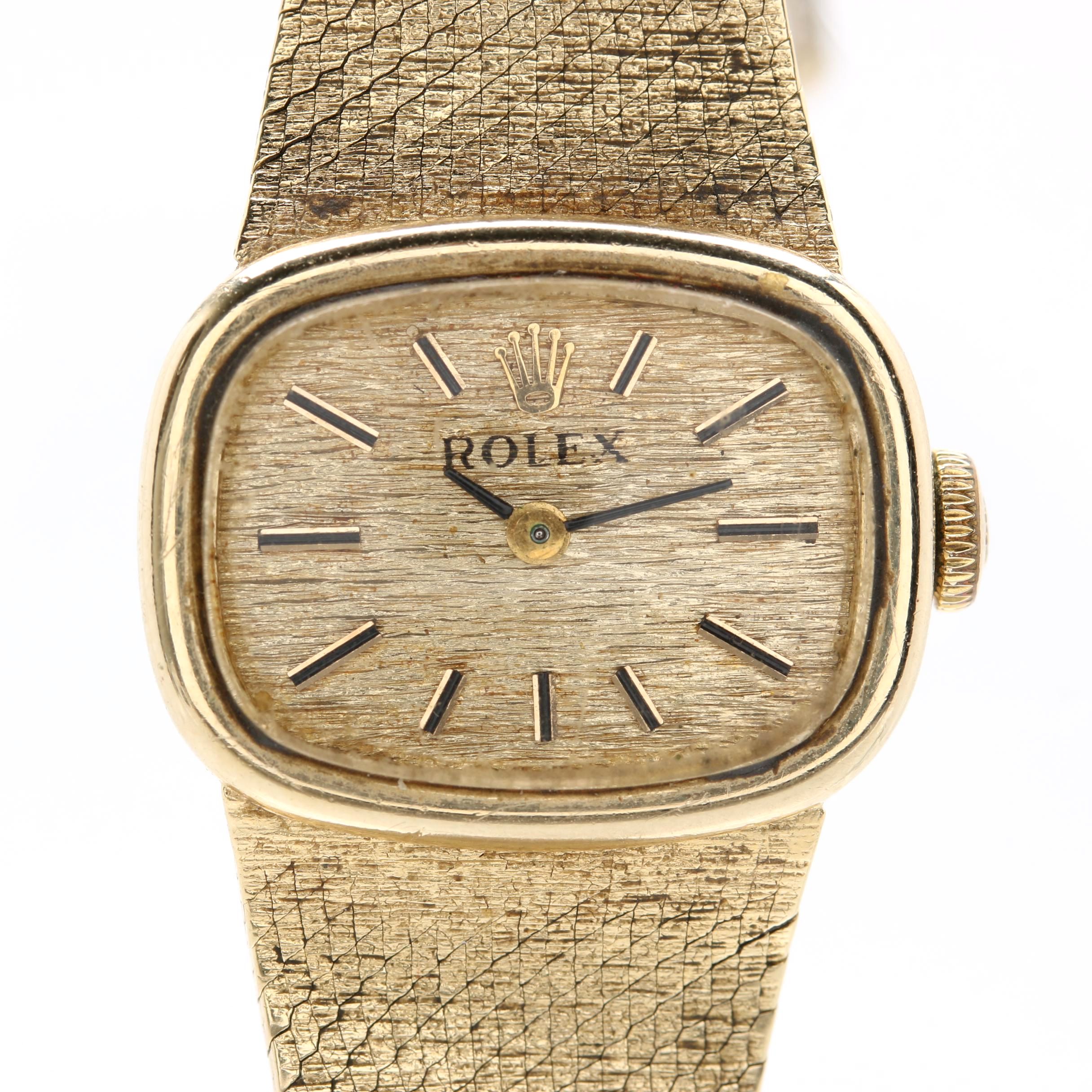 Rolex 14K Yellow Gold Watch