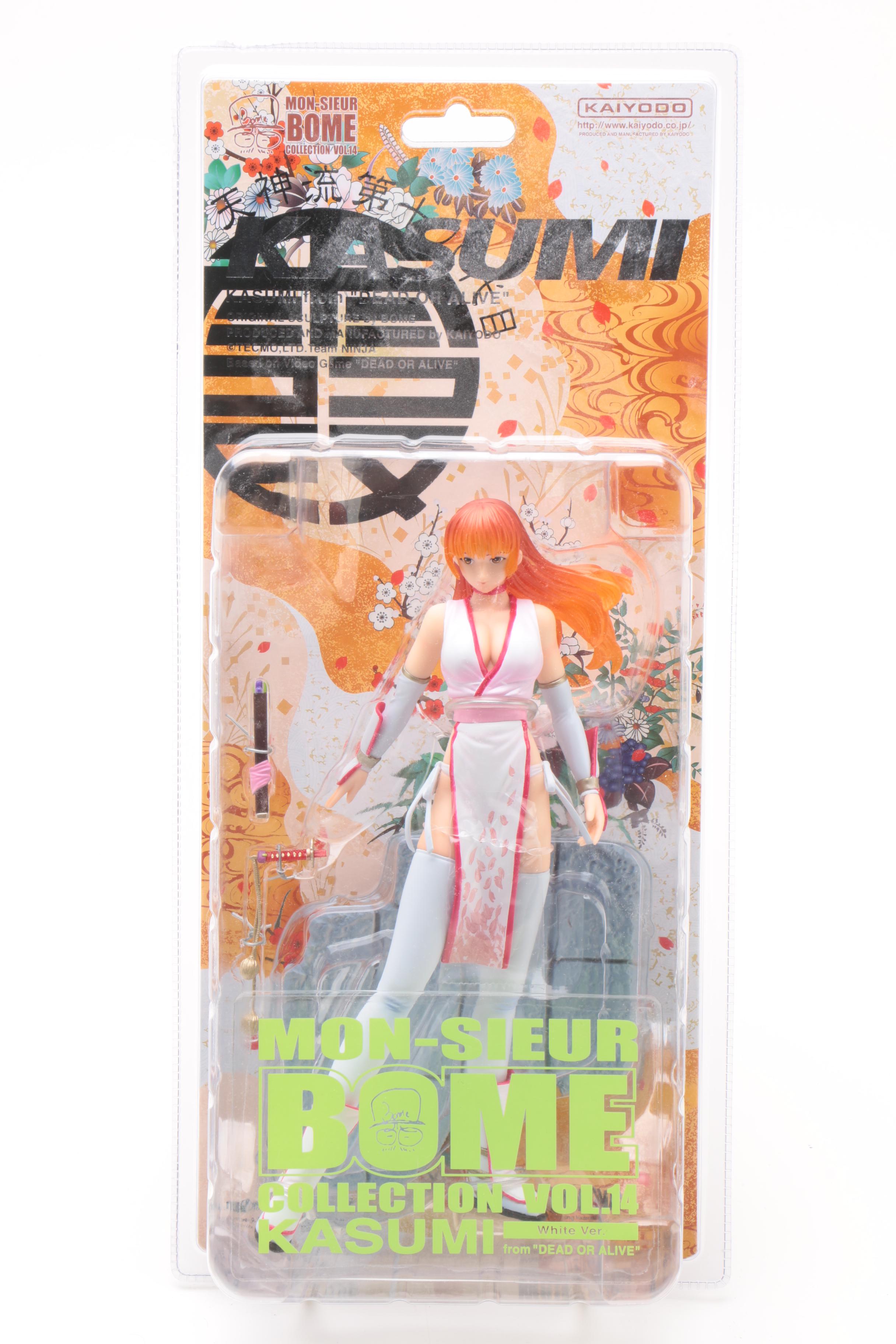 Mon-Sieur Bome Collectors Figures Featuring Kasumi from "Dead or Alive"