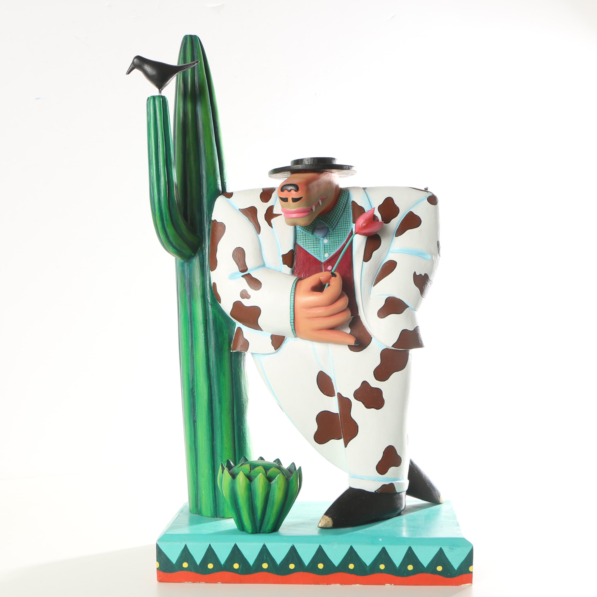 Markus Pierson 1989 Sculpture "Gaucho"