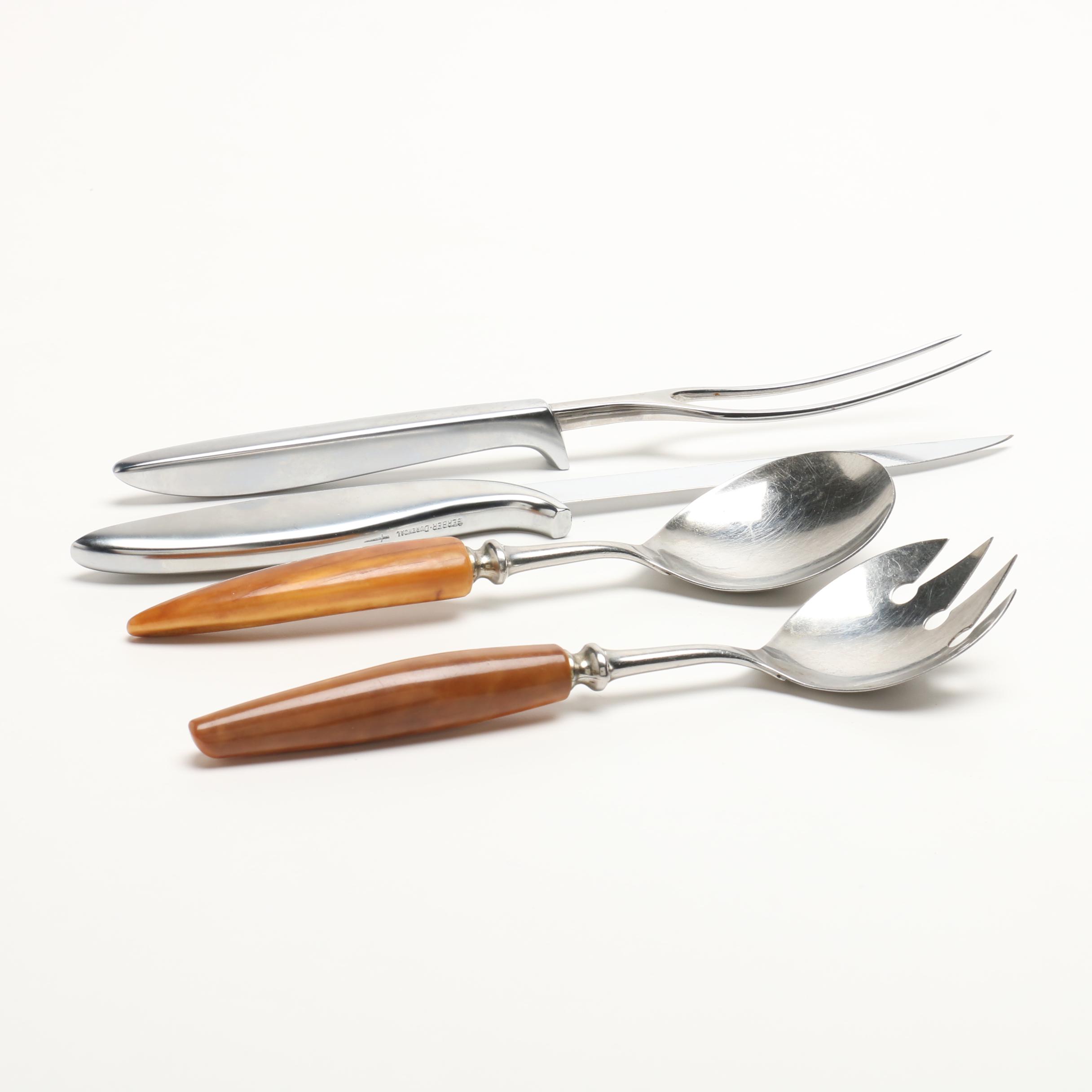 Gerber "Queen's Arms" Knife Set and Norwegian Salad Set