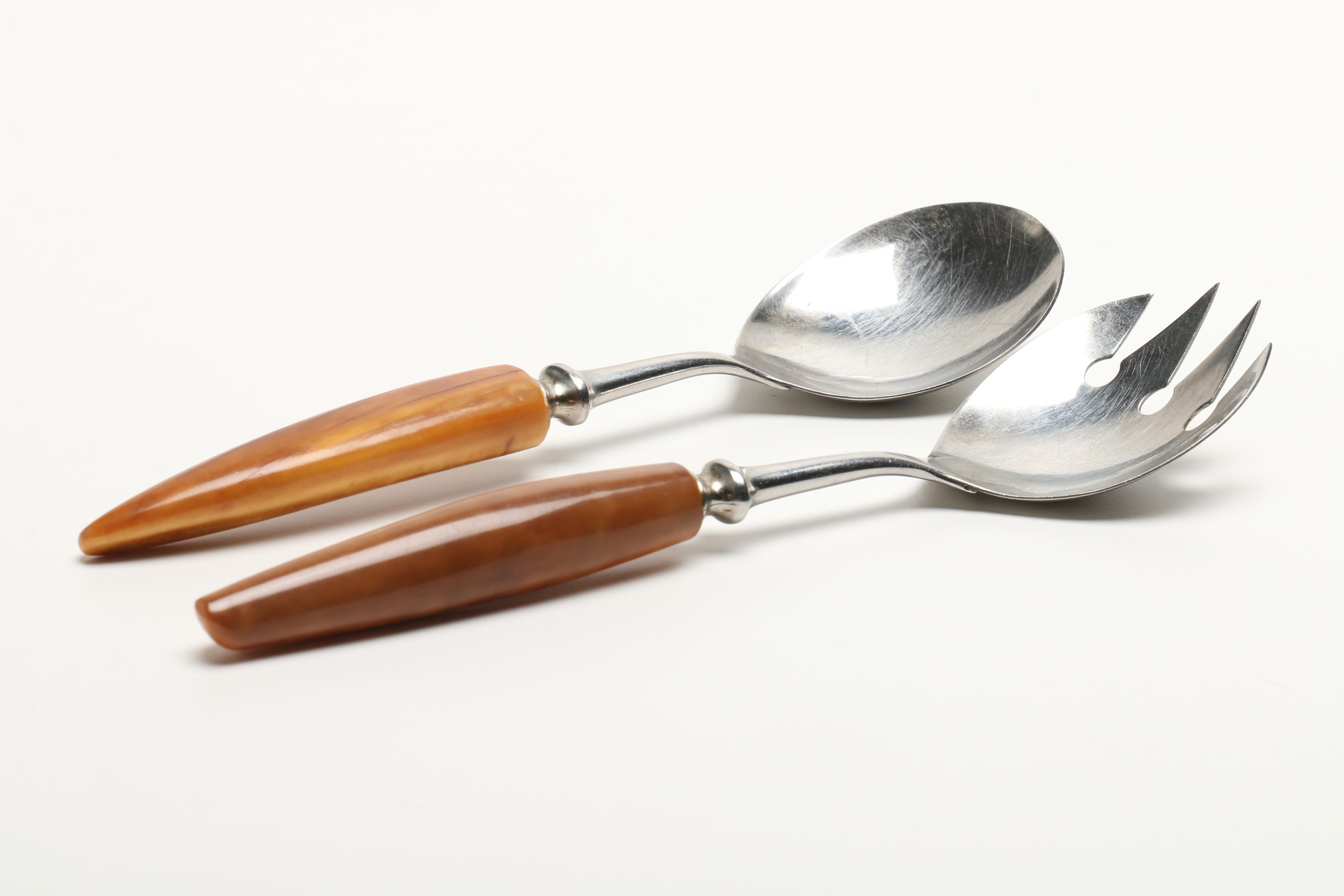 Gerber "Queen's Arms" Knife Set and Norwegian Salad Set