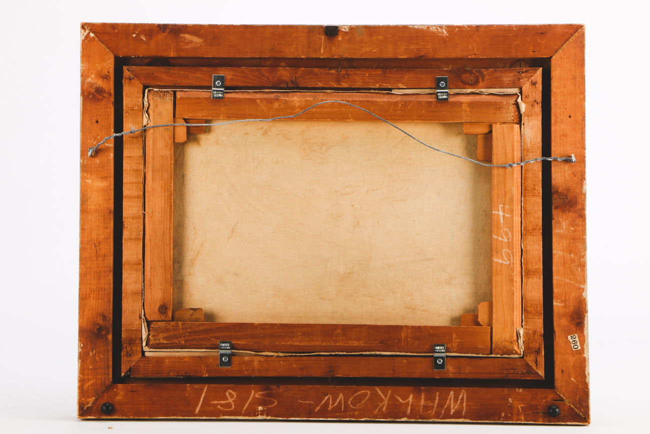 G. Servoli Oil Painting on Canvas of Mountain Landscape